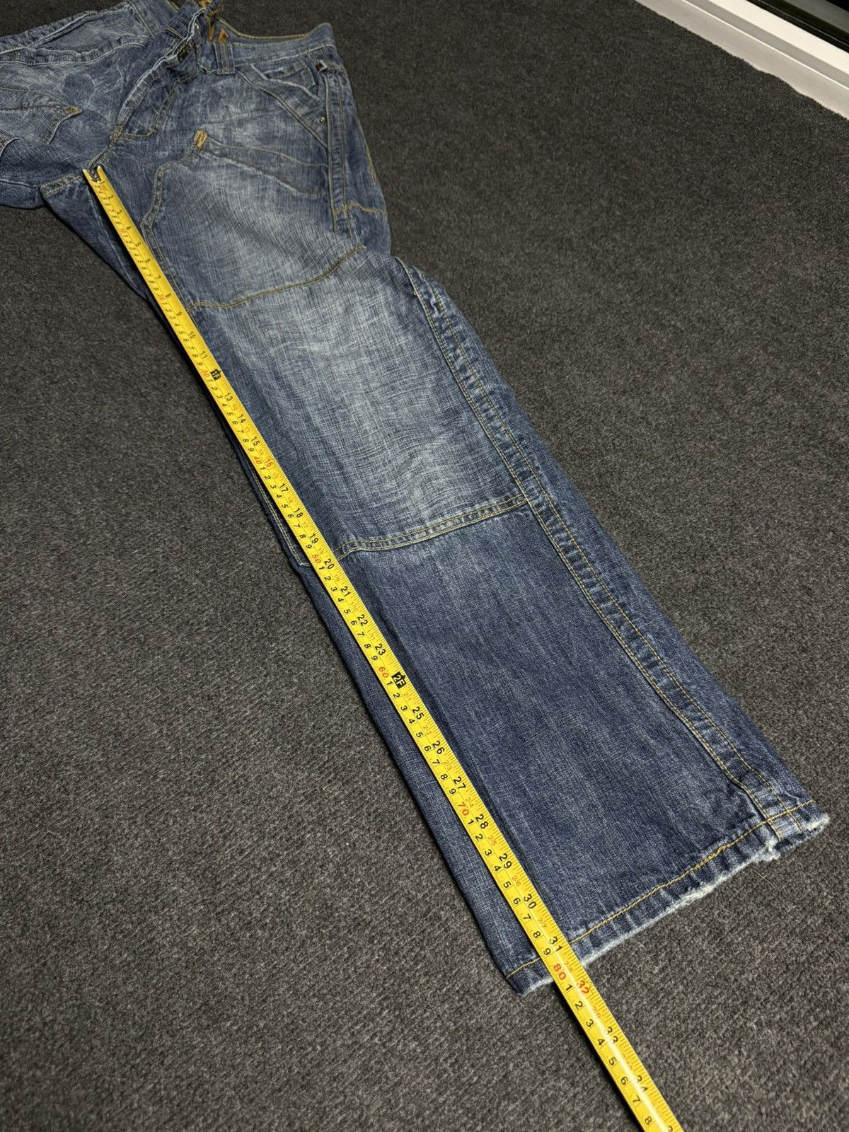 Japanese Brand Y2K 00s Japanese Number Nine Punk Rock Retro Avant Garde Size US 30 / EU 46 - 19 Thumbnail