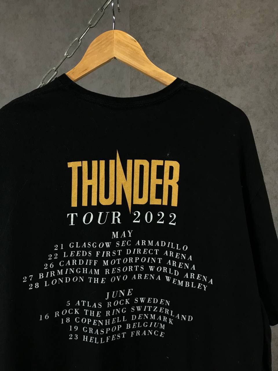 Band Tees Thunder Dopamine band tour tee Size US XXL / EU 58 / 5 - 6 Thumbnail