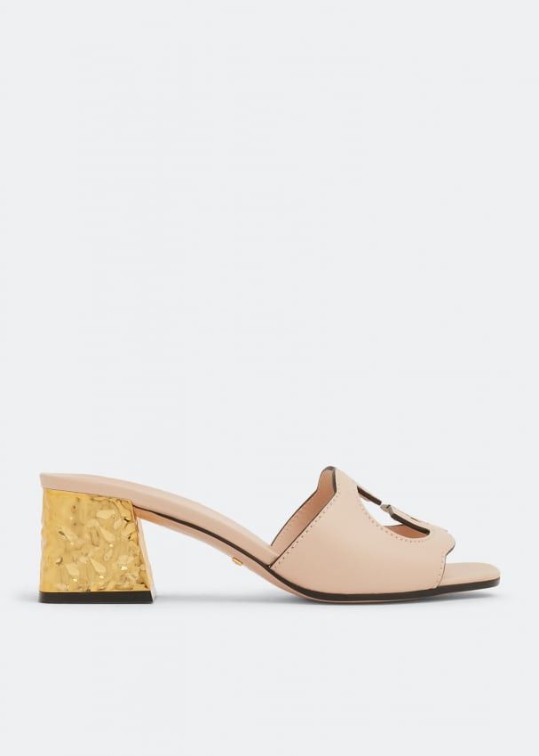 Gucci Gucci Interlocking G Cut Out Sandals SIZE 40 Size ONE SIZE - 1 Thumbnail