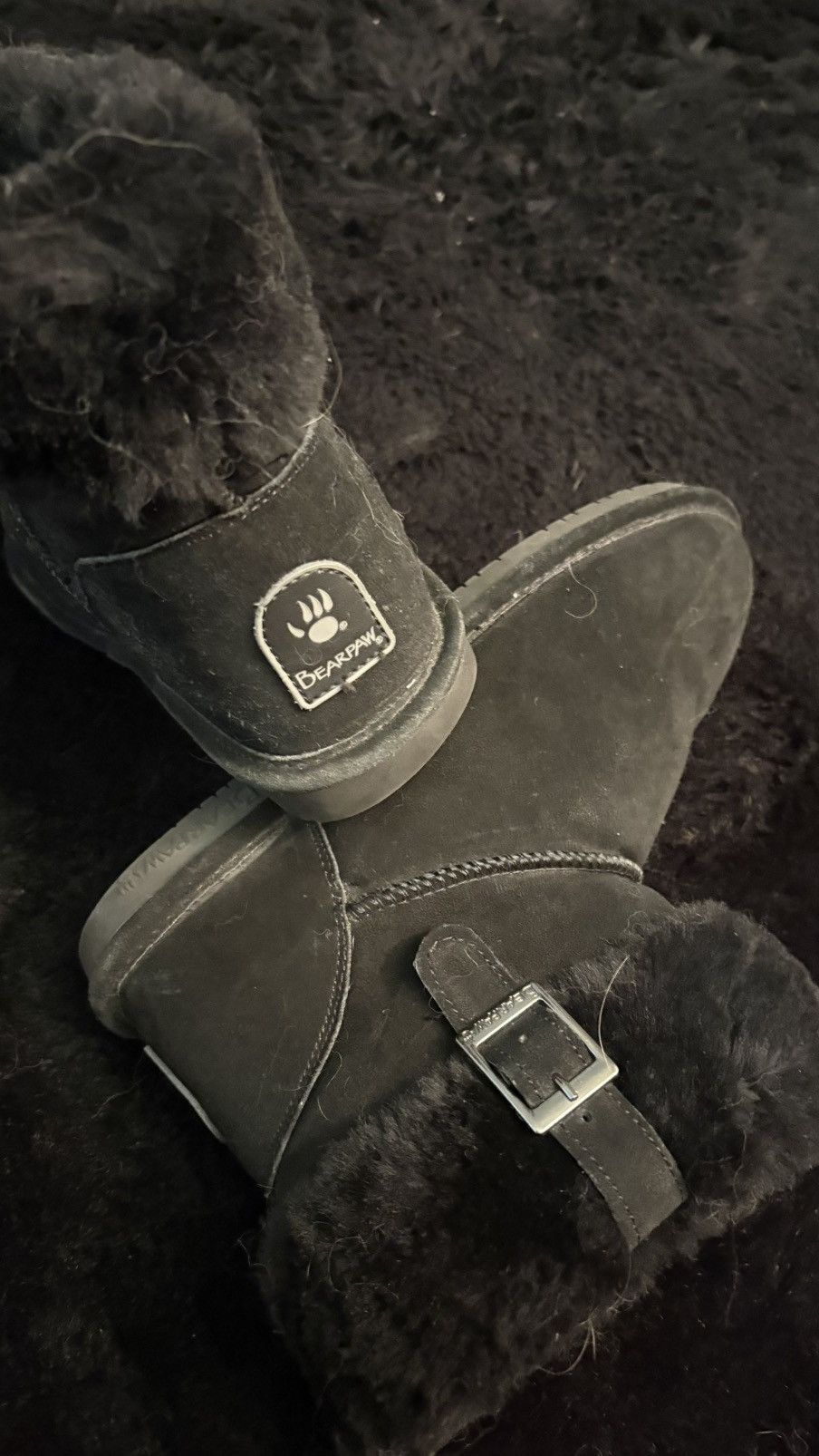 Other BEARPAW black womens boots Size US 10 / IT 40 - 1 Thumbnail