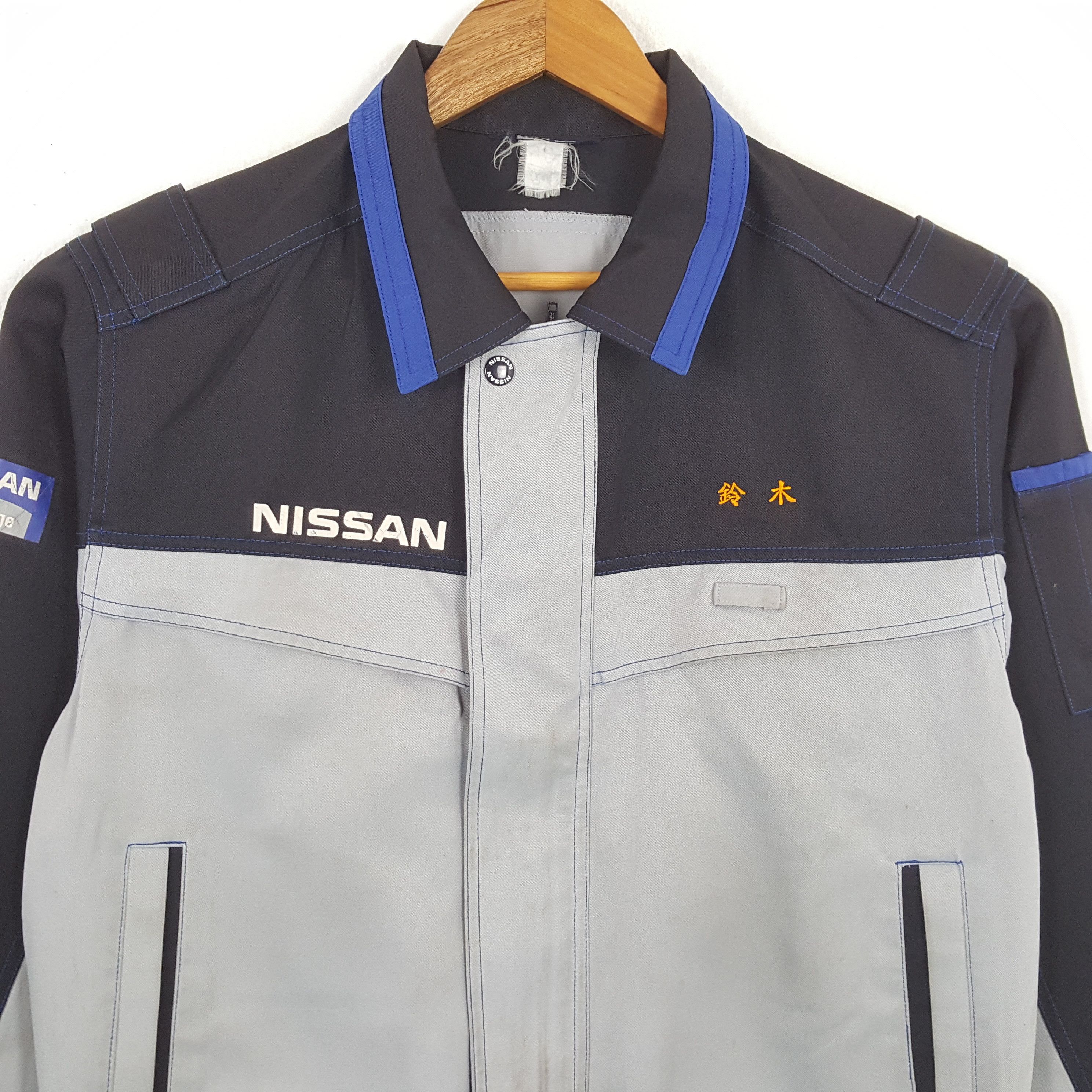 Japanese Brand × Vintage Vintage NISSAN Japanese Motorsport Racing Team Jacket Size US L / EU 52-54 / 3 - 4 Thumbnail