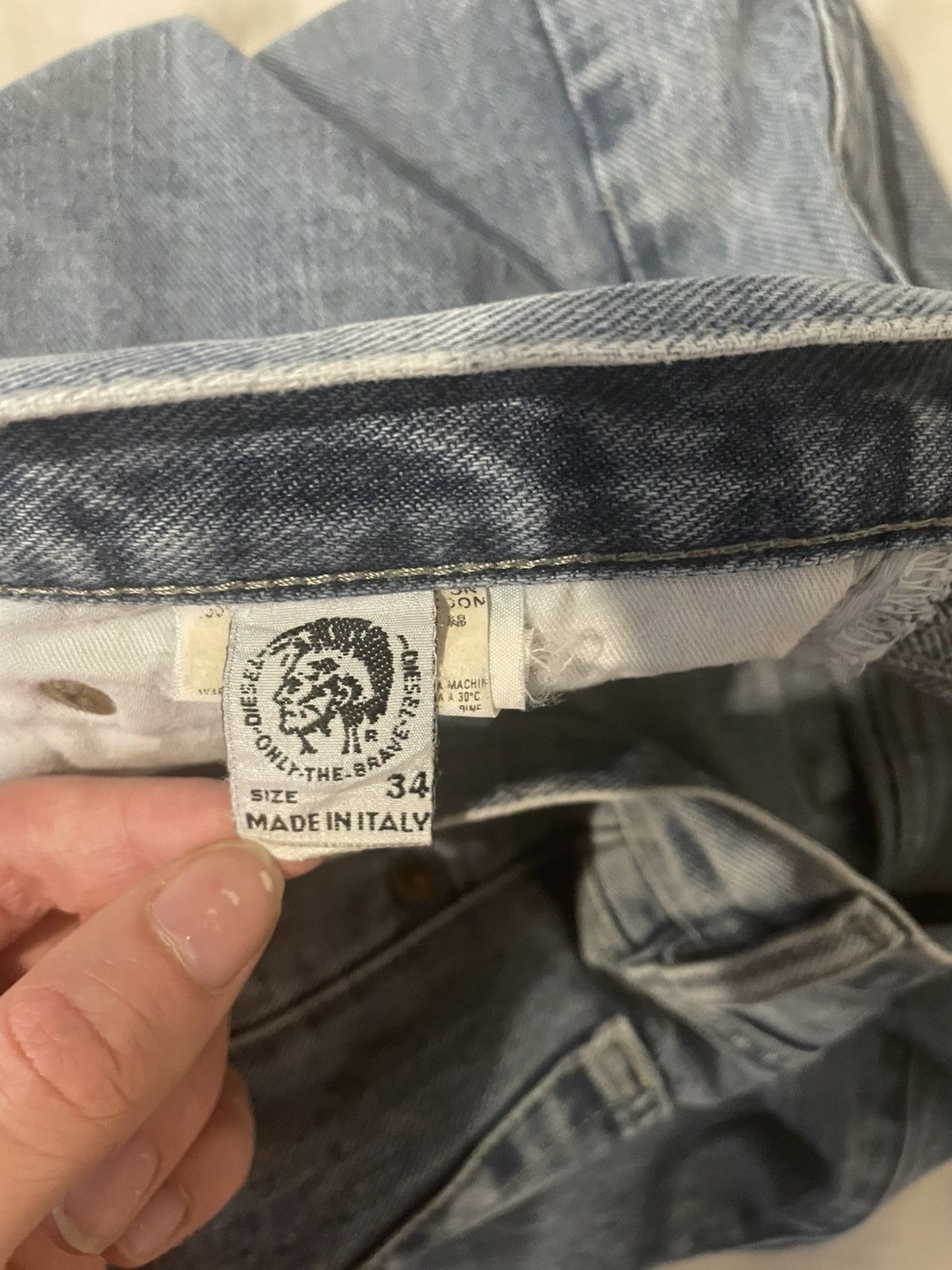 Diesel Diesel 5 pocket light wash jeans Size US 34 / EU 50 - 7 Thumbnail