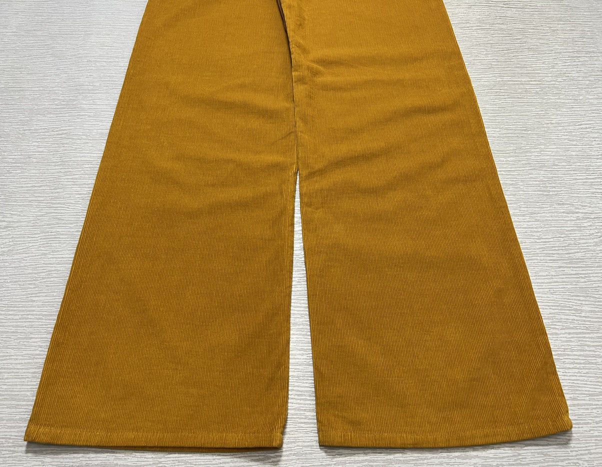 Jean Paul Gaultier Jean Paul Gaultier - Corduroy Wide Leg Velvet Trousers Size US 30 / EU 46 - 13 Thumbnail