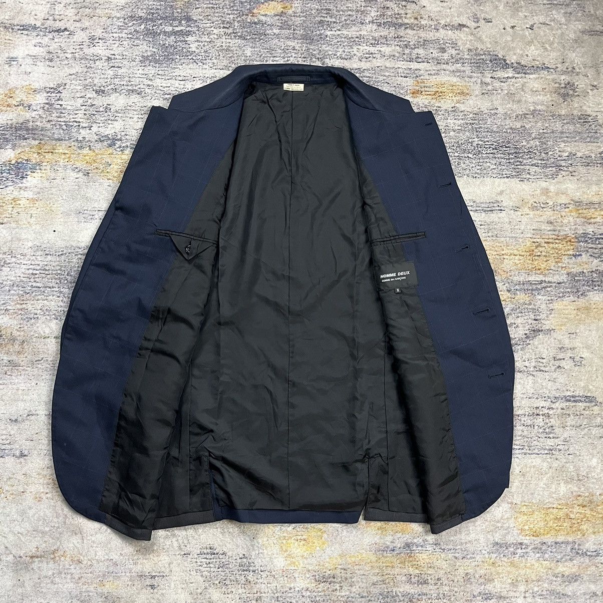 Comme des Garcons Homme Deux Comme des garcons homme deux ad 2019 two tone blazer size M Size 38R - 10 Thumbnail