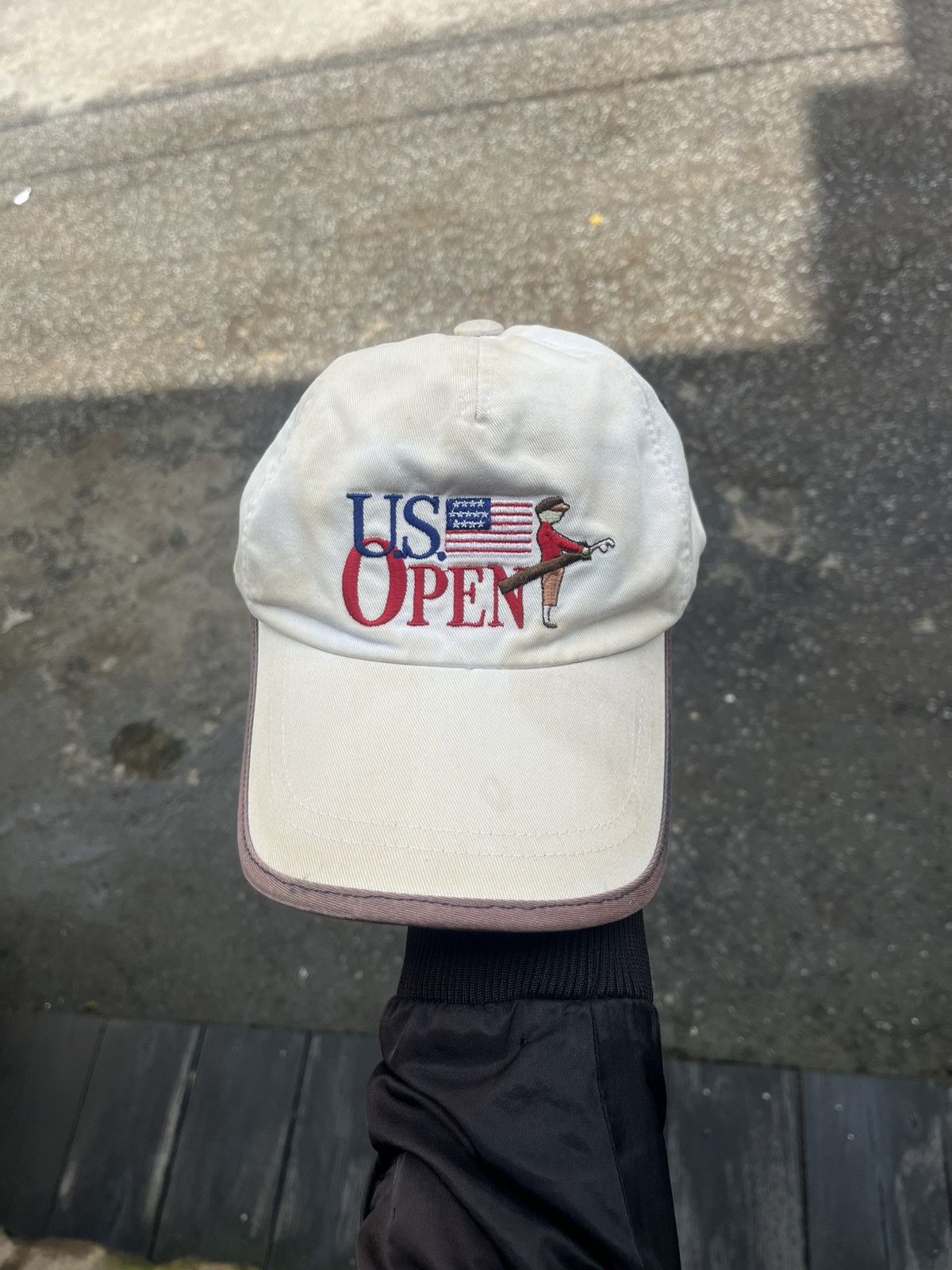 U.S. Polo Assn. Vintage USGA U.S. Open Golf "Established 1894" Hat Cap Size ONE SIZE - 2 Thumbnail