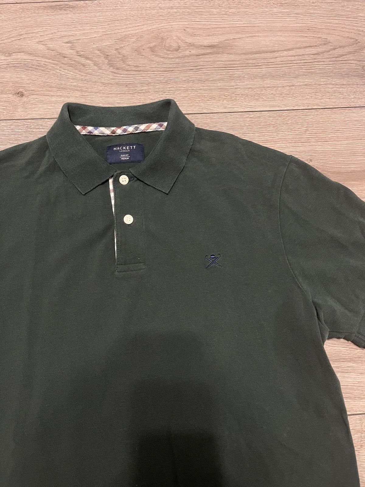 Hackett × Vintage Hackett Polo T Shirt Size US M / EU 48-50 / 2 - 2 Thumbnail