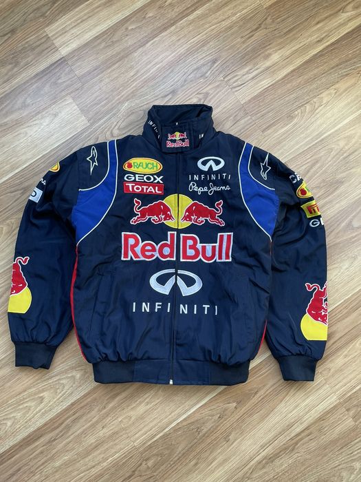 Blouson Infiniti Red Bull Racing Team F1 couleur bleu nuit