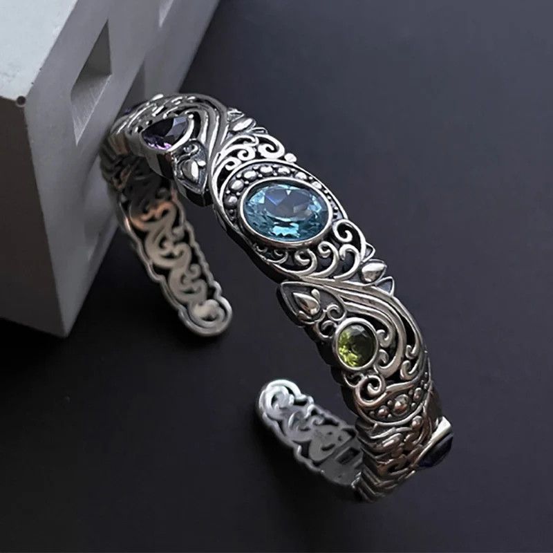 Jewelry Hollow Carved Bracelet Size ONE SIZE - 3 Thumbnail