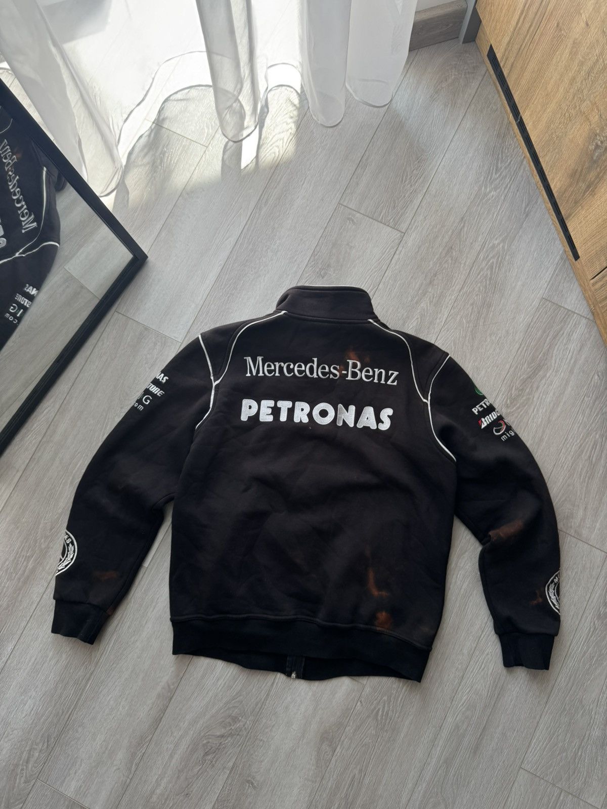 Formula 1 MERCEDES MCLAREN ZIP SWEATSHIRT RACING FORMULA NASCAR Size US M / EU 48-50 / 2 - 8 Thumbnail