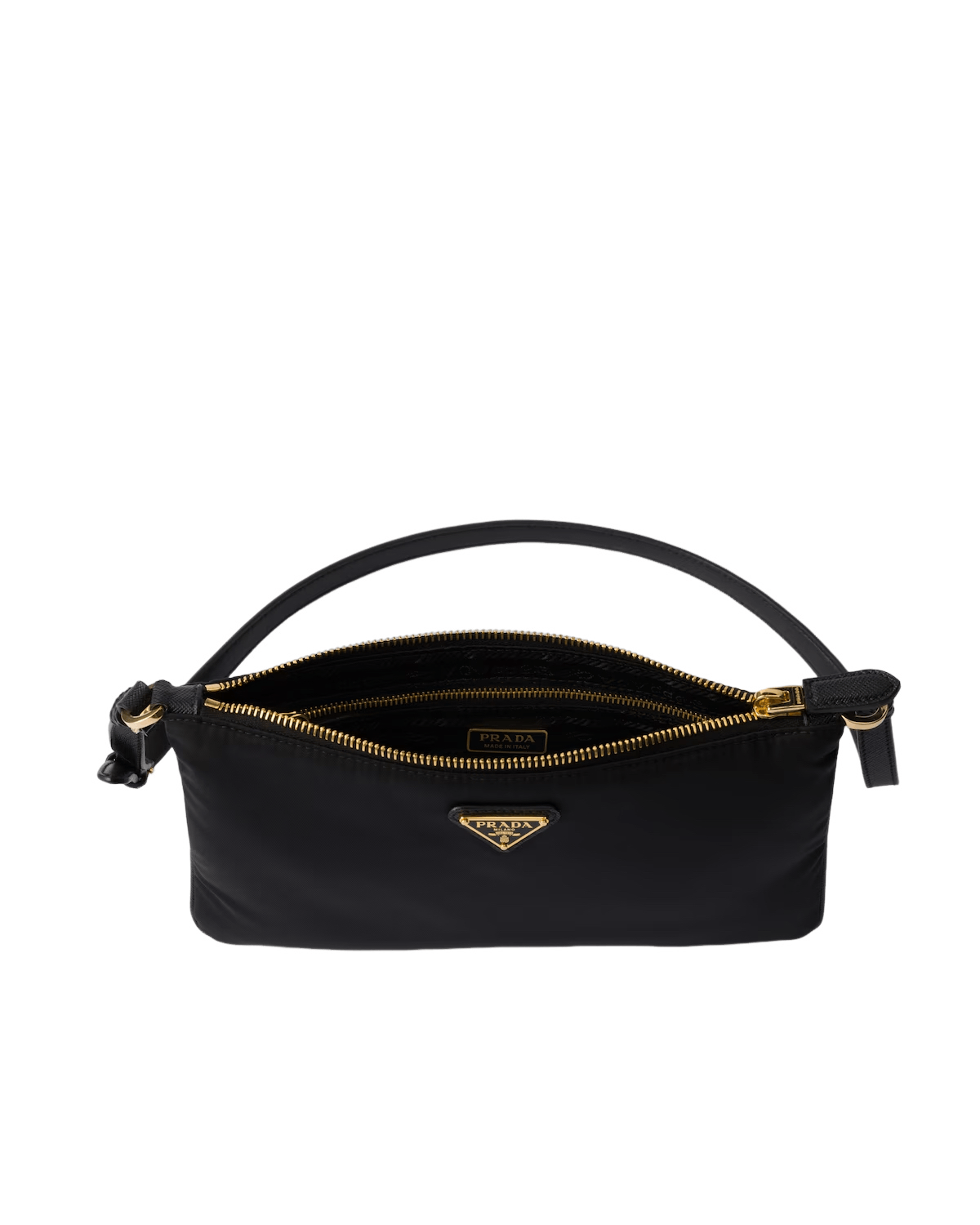 Prada PRADA $1100 Re-Nylon Black Pouch New And Authentic Size ONE SIZE - 4 Thumbnail