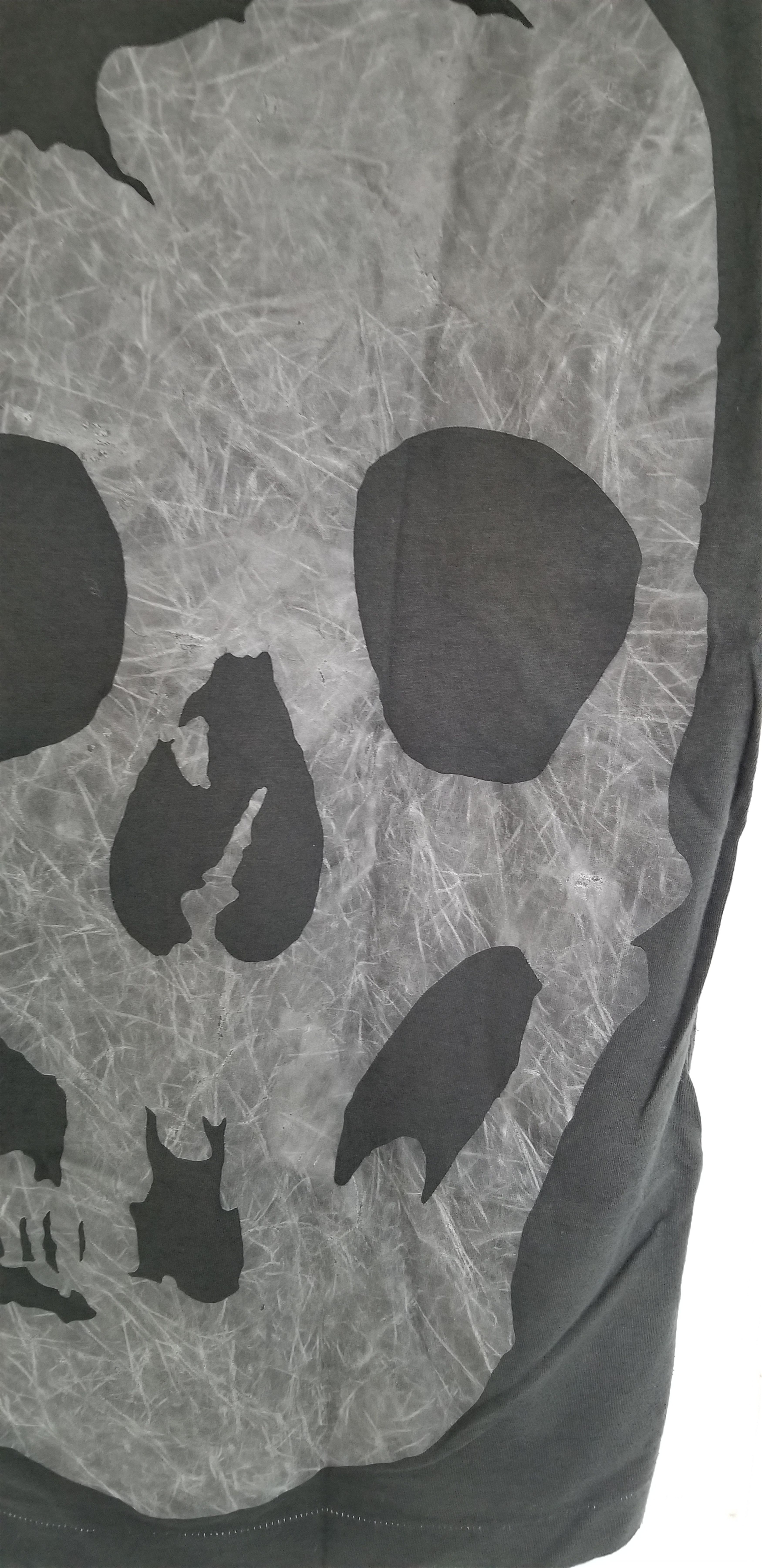 Comme des Garcons Homme Plus Comme Des Garcons Homme Plus Digenova Black Grey Skull Shirt Size S / US 4 / IT 40 - 7 Thumbnail