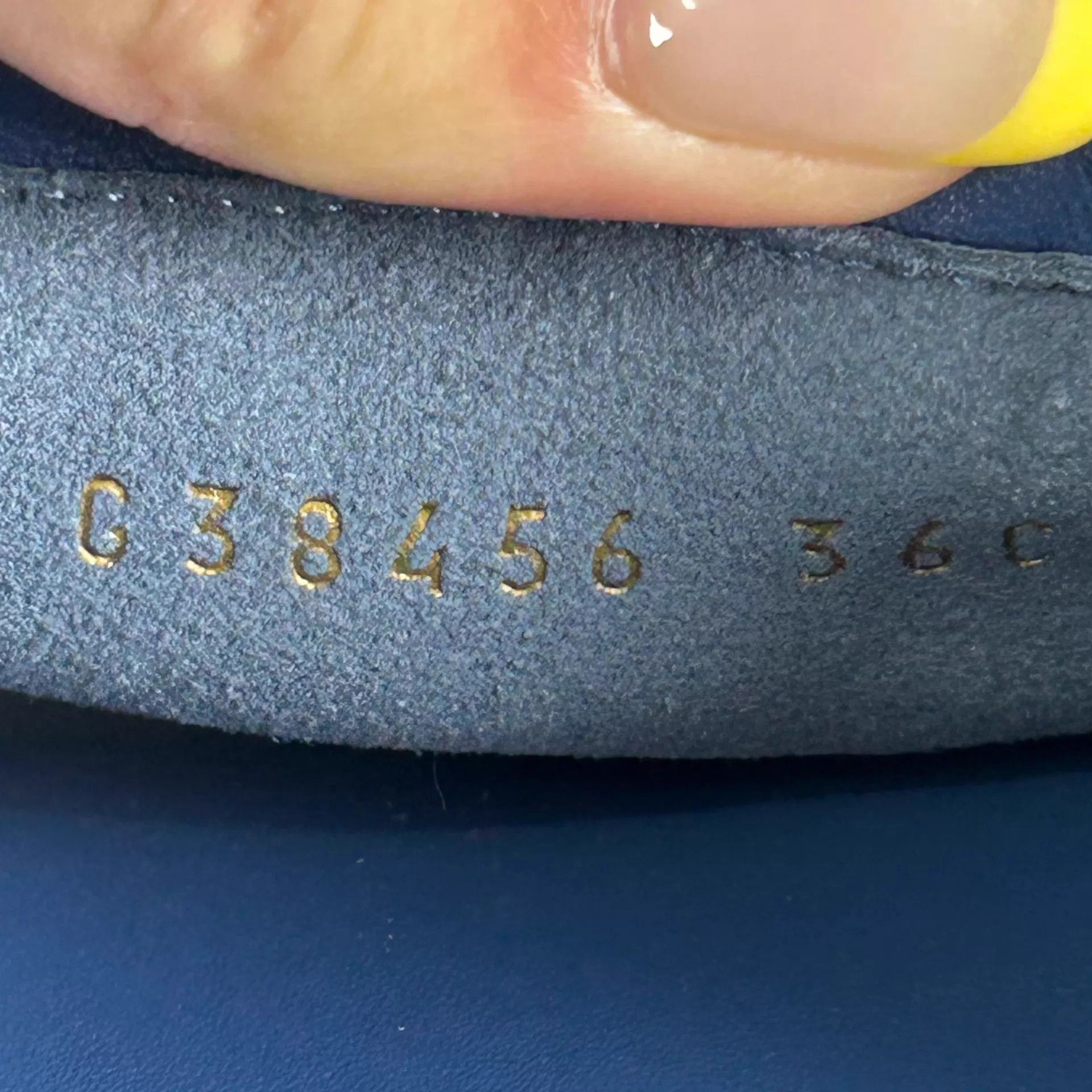 Chanel Chanel Classic Woven Chain Slippers EU 36 Blue Sole Size US 5.5 / IT 35.5 - 7 Thumbnail