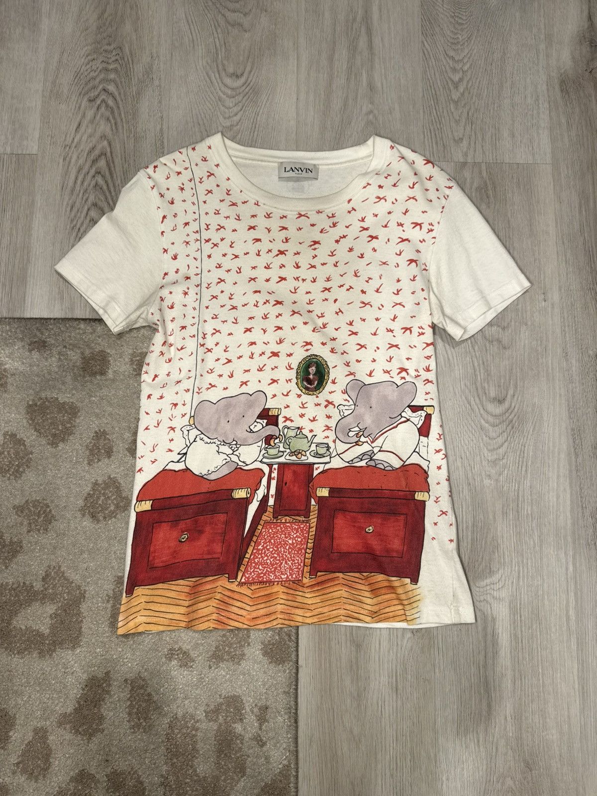 Lanvin s/s 2020 babar tee!! Size US S / EU 44-46 / 1 - 1 Thumbnail