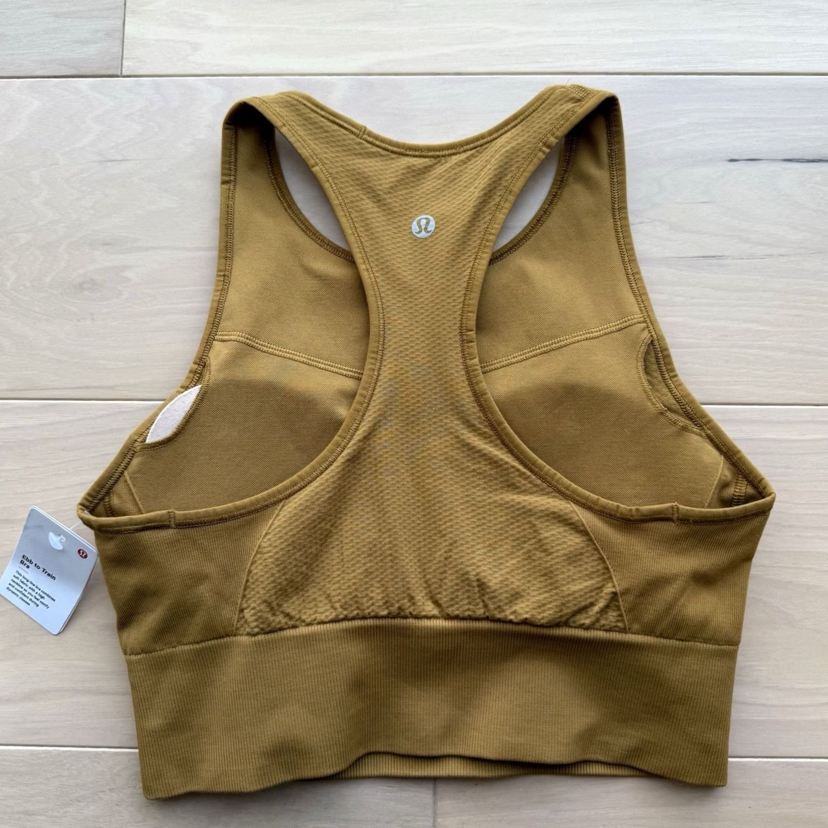Lululemon Lululemon EBB to Train Bra 6 Dark Khaki Yoga Vent Surge Training Athleisure Sports Bra Womens Size ONE SIZE - 6 Thumbnail