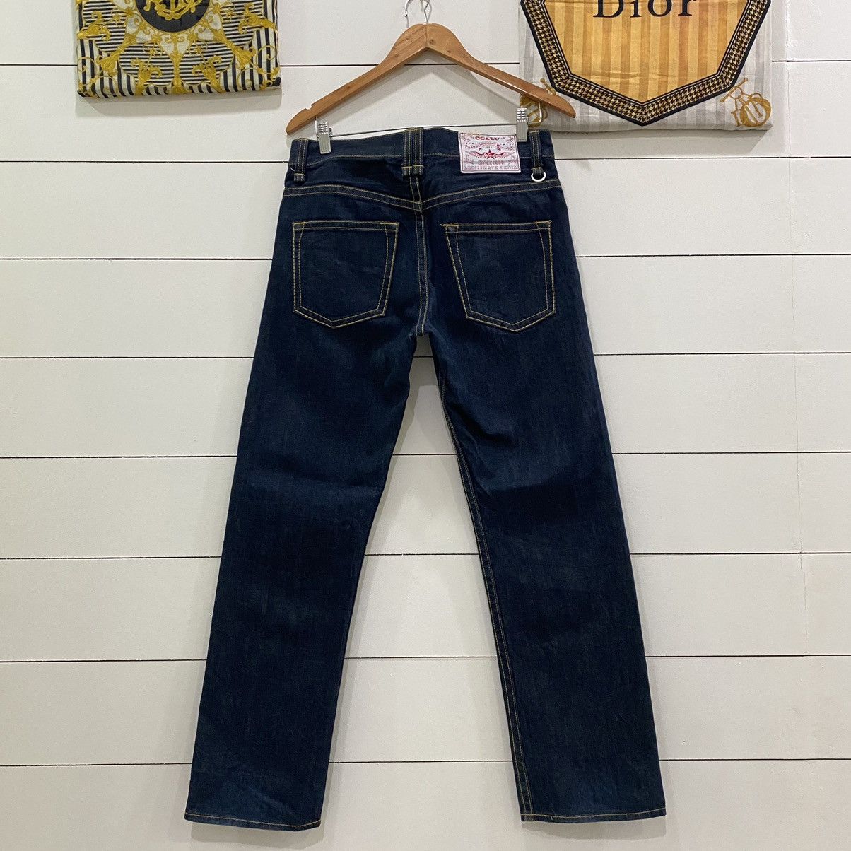 Japanese Brand × Seditionaries × Vintage Vintage Co&Lu Coandlu Spell Out Japanese Denim Jeans Size US 32 / EU 48 - 4 Thumbnail