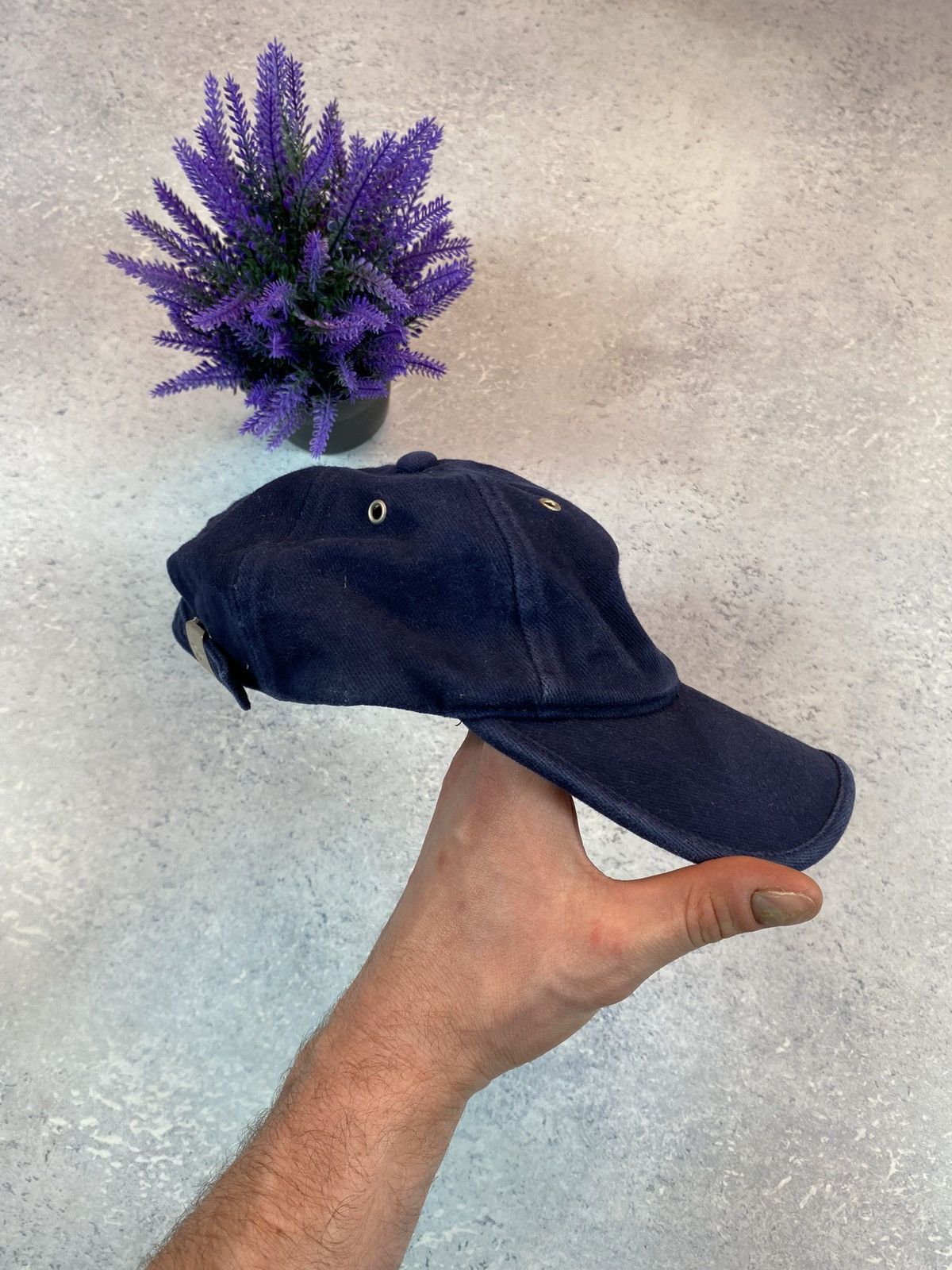 Reebok × Vintage Vintage Reebok Blue Cap With Centre logo Size ONE SIZE - 3 Thumbnail