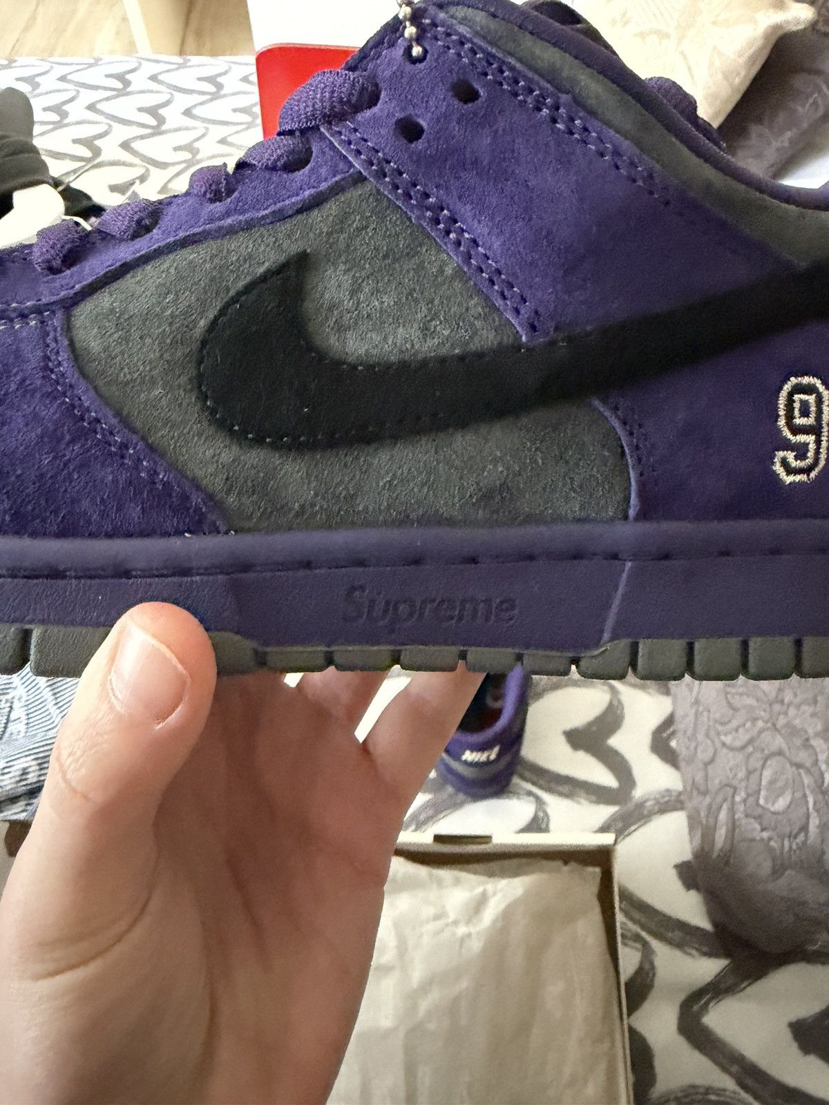 Nike × Supreme SUPREME NIKE LIMITED EU! Size US 8 / EU 41 - 13 Thumbnail