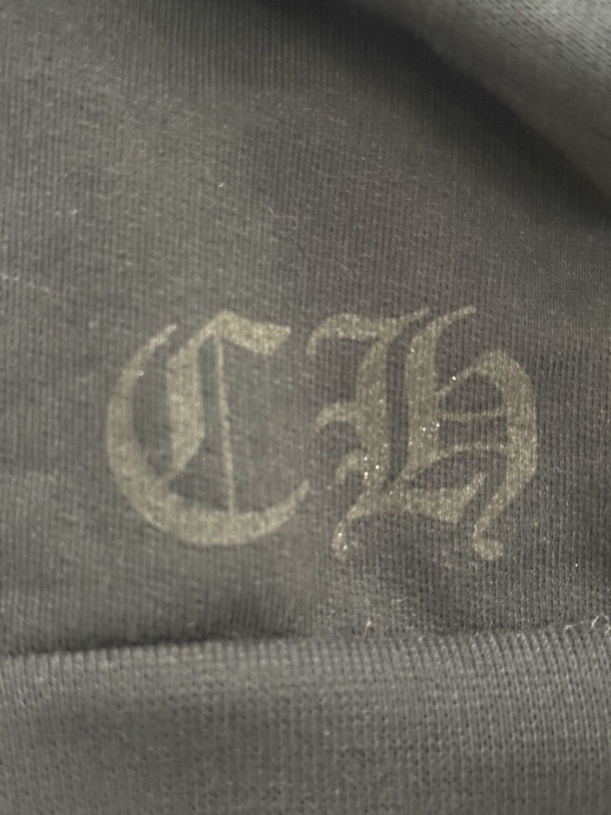 Chrome Hearts Chrome Hearts Foil Reflective Silver Vertical Logo Hoodie Size US XL / EU 56 / 4 - 2 Thumbnail