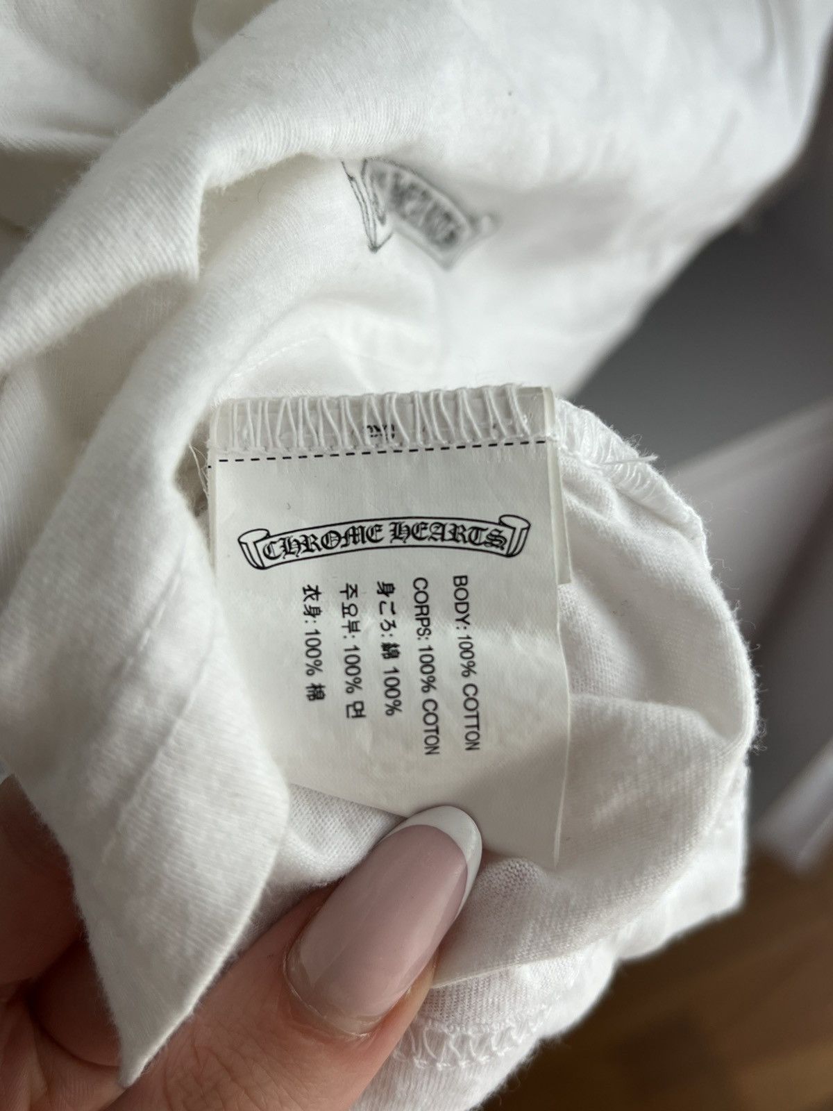 Chrome Hearts chrome hearts - long sleeve white Size US S / EU 44-46 / 1 - 16 Thumbnail