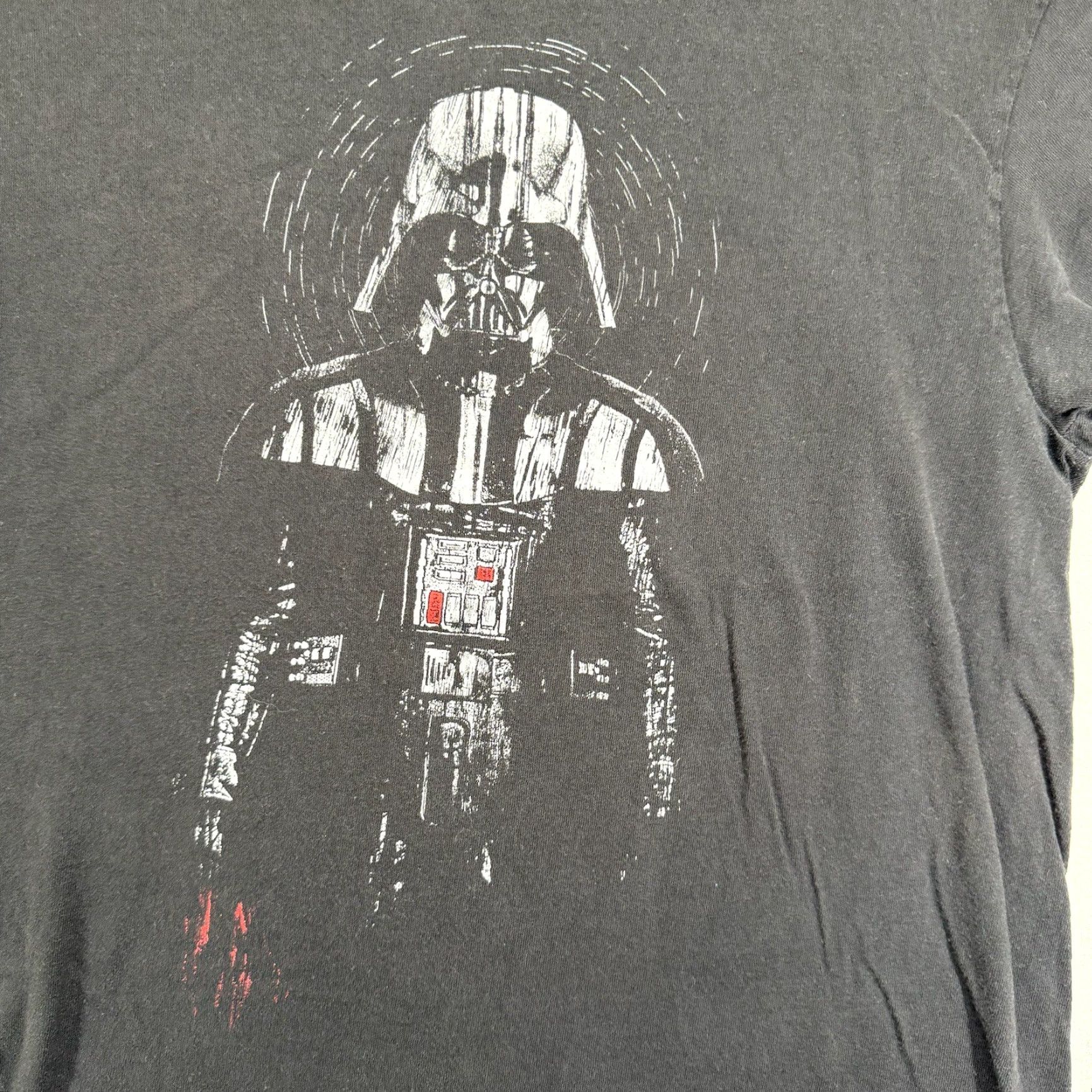 Star Wars VINTAGE Star Wars Darth Vader T Shirt Unisex Adults Medium Black Graphic Print 90s Movie Fan Size US M / EU 48-50 / 2 - 2 Thumbnail