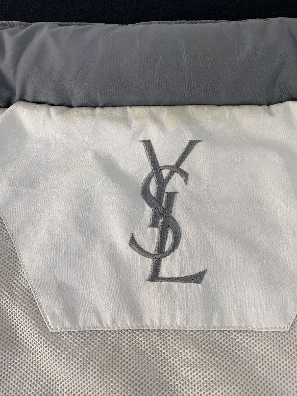 Designer Hype 90s Yves Saint Laurent Pour Homme Hooded Jacket Size US L / EU 52-54 / 3 - 7 Thumbnail