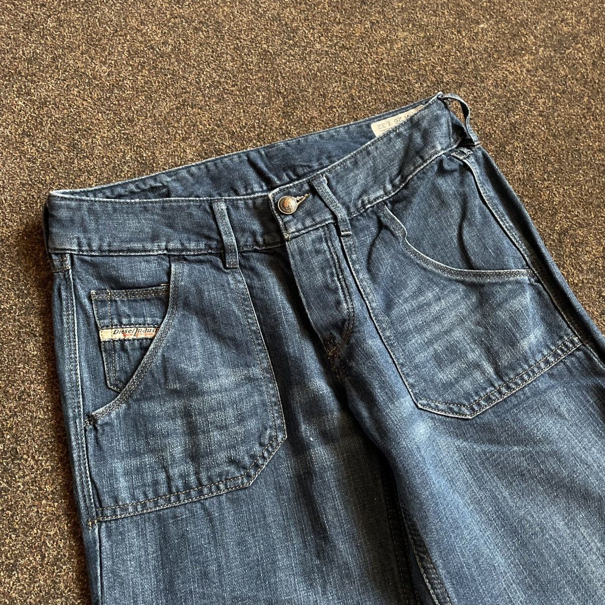 Vintage Vintage 90s Y2K Baggy Wide Leg Jeans Light Wash Grunge 26 Size 26" / US 2 / IT 38 - 2 Thumbnail