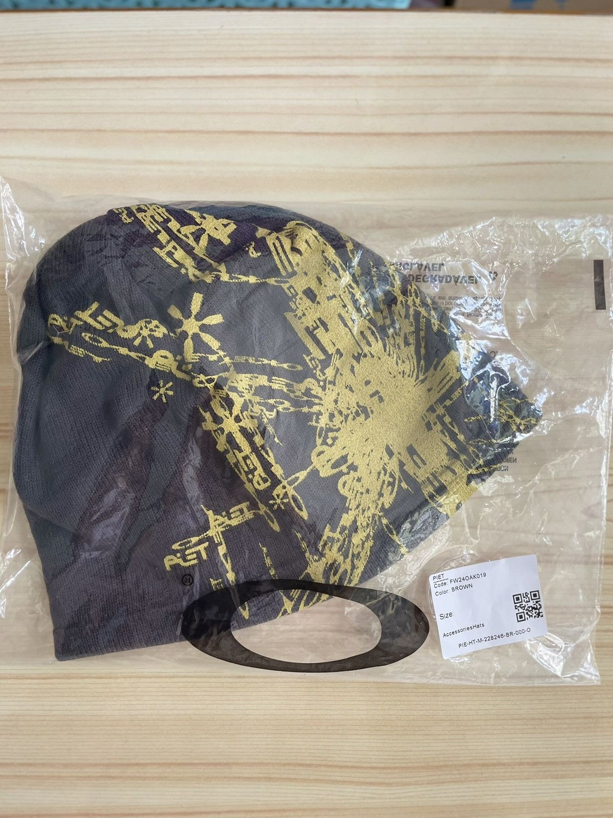 Oakley × PIET [PIET X OAKLEY] Heavy Stretch Beanie - Brown Size ONE SIZE - 8 Thumbnail