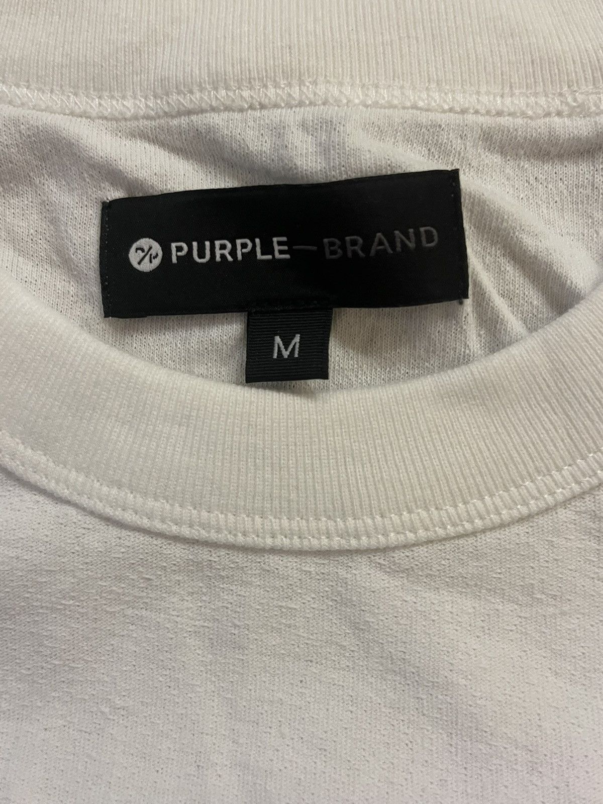 Purple Brand New Medium long sleeve T fuzzy print Size US M / EU 48-50 / 2 - 5 Thumbnail