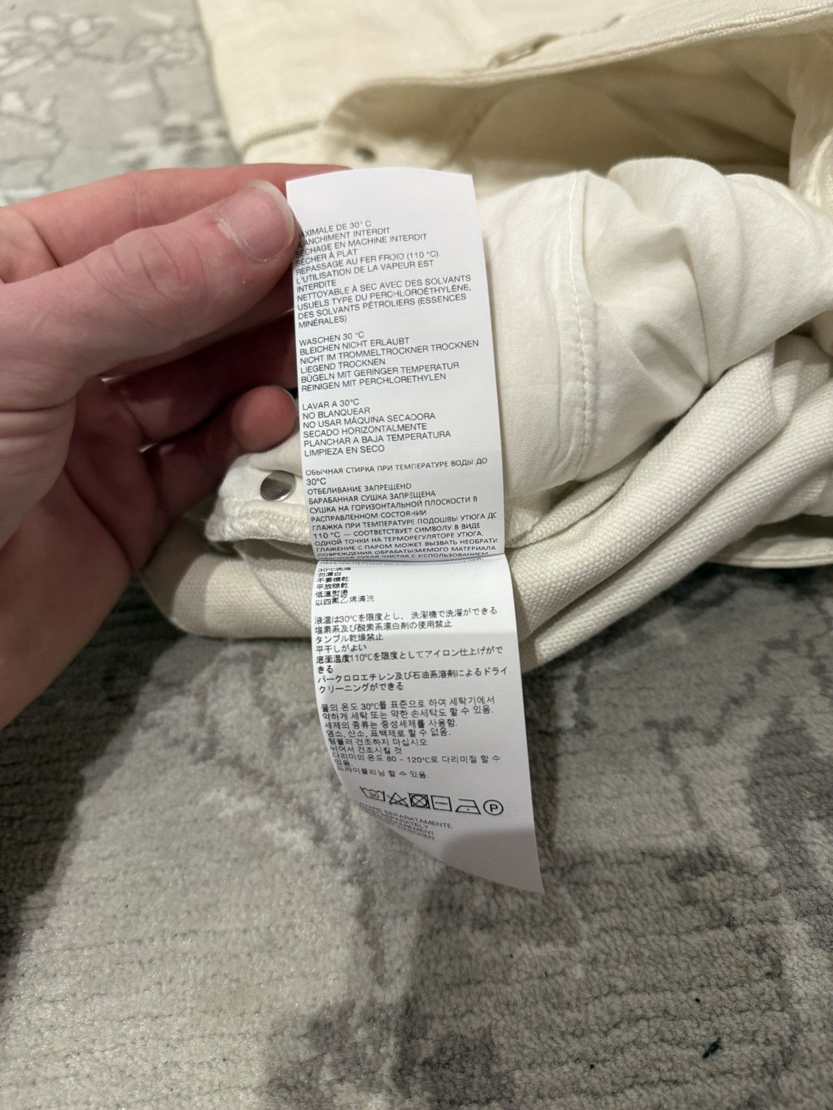 1017 ALYX 9SM Skater Cargo Pants Off-White Size US 28 / EU 44 - 6 Thumbnail