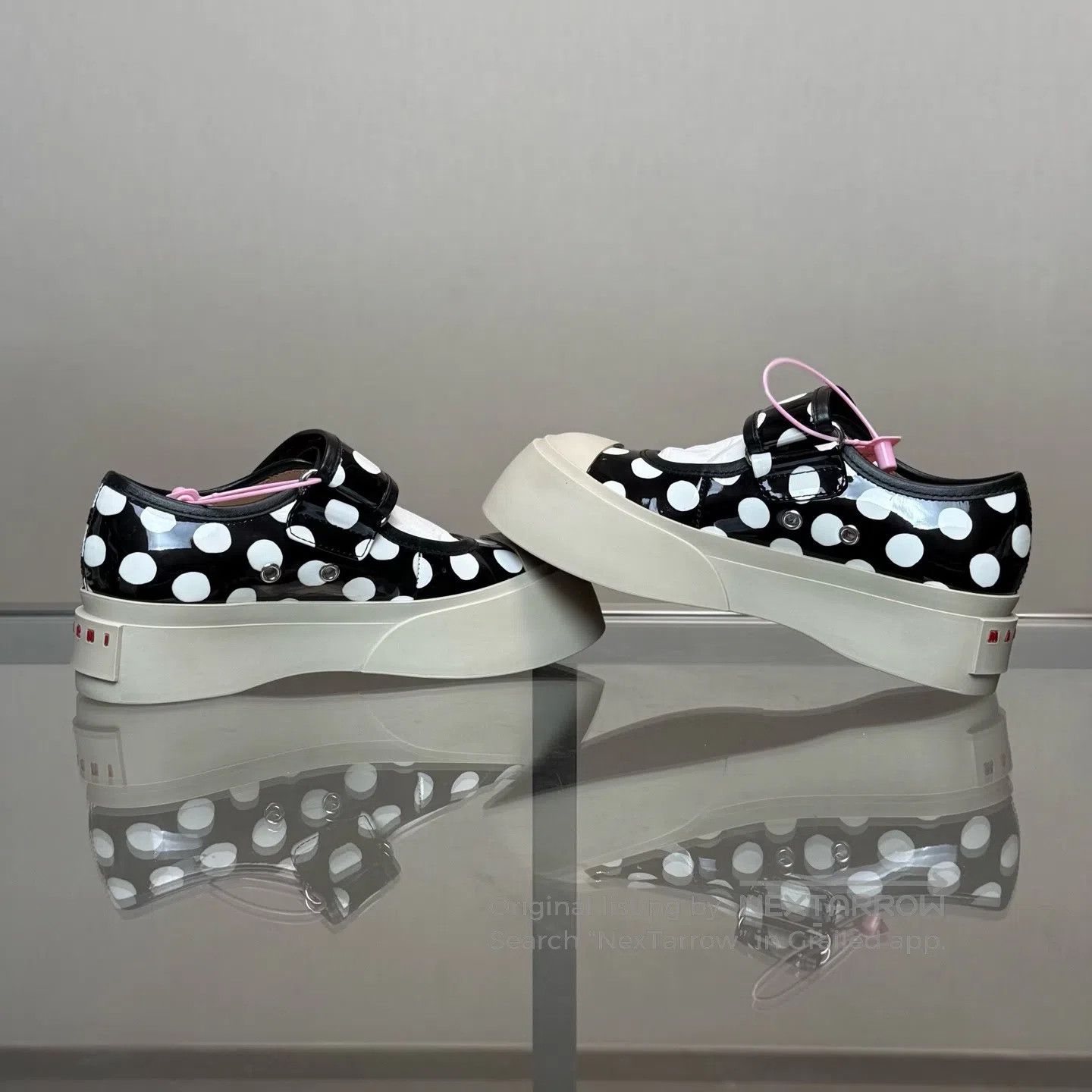 Marni MARNI Polka-dot Mary Jane boot Size US 5.5 / IT 35.5 - 6 Thumbnail