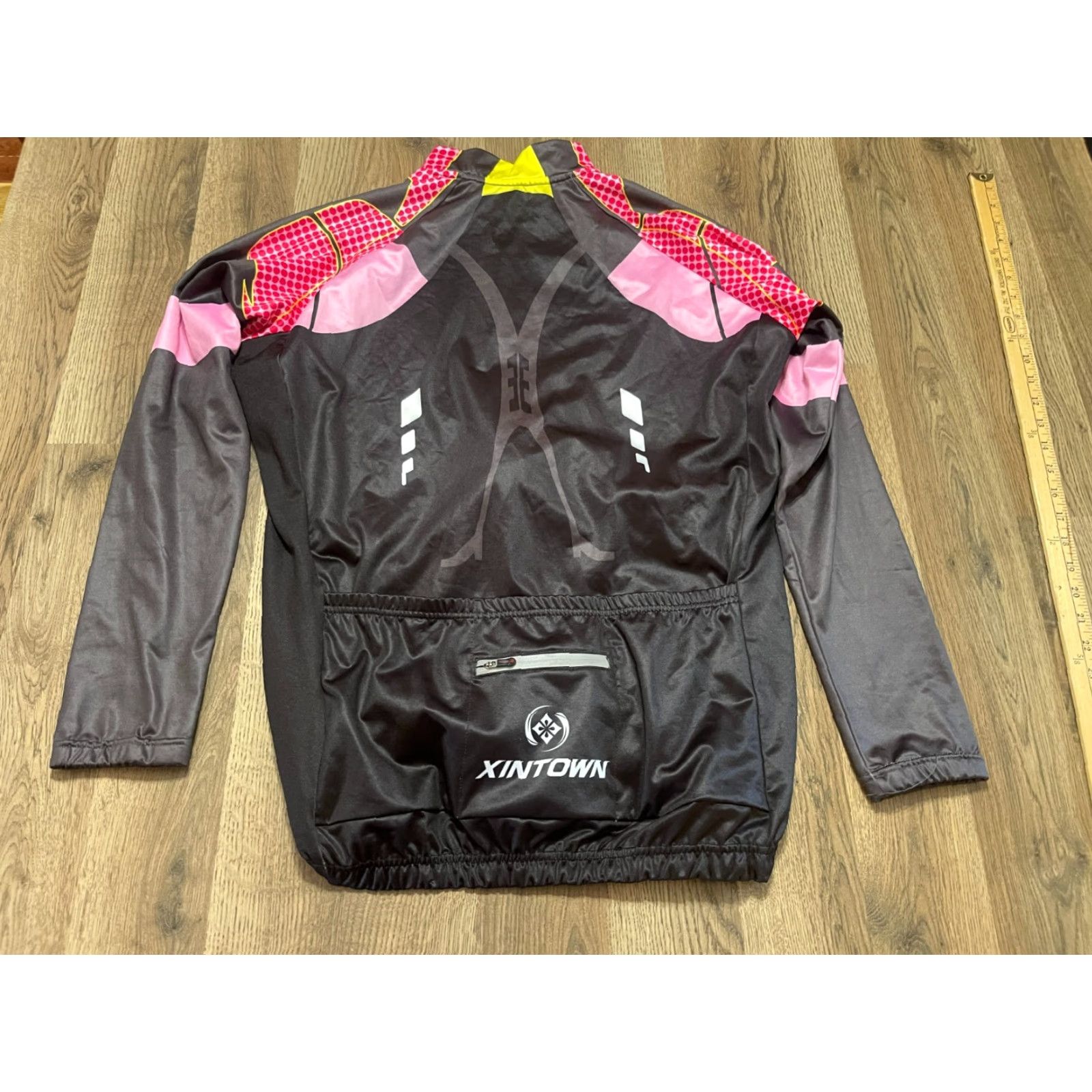 Pinko Xintown Shirt Mens XXL Yellow Pink Black Full Zip Athletic Wear Zip Pocket Casual Modern 2XL Womens? Mens Size US XXL / EU 58 / 5 - 2 Thumbnail