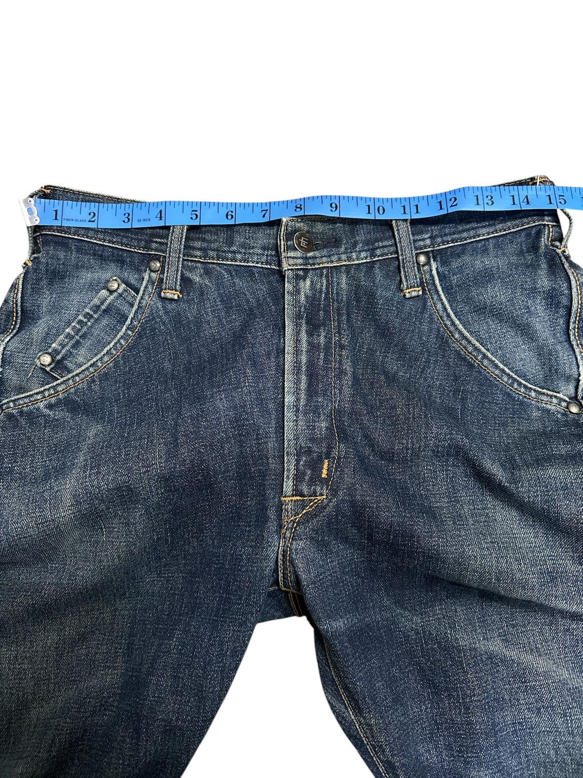 Kapital Vintage Edwin E Function Single Pocket Twist Legs . Size US 30 / EU 46 - 2 Thumbnail