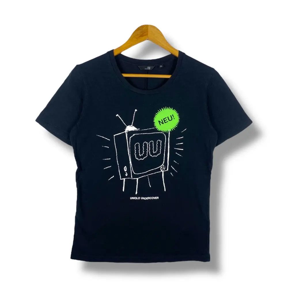 Japanese Brand UNIQLO UNDERCOVER NEU! Television Graphic Tee Shirt Medium Size US M / EU 48-50 / 2 - 1 Thumbnail
