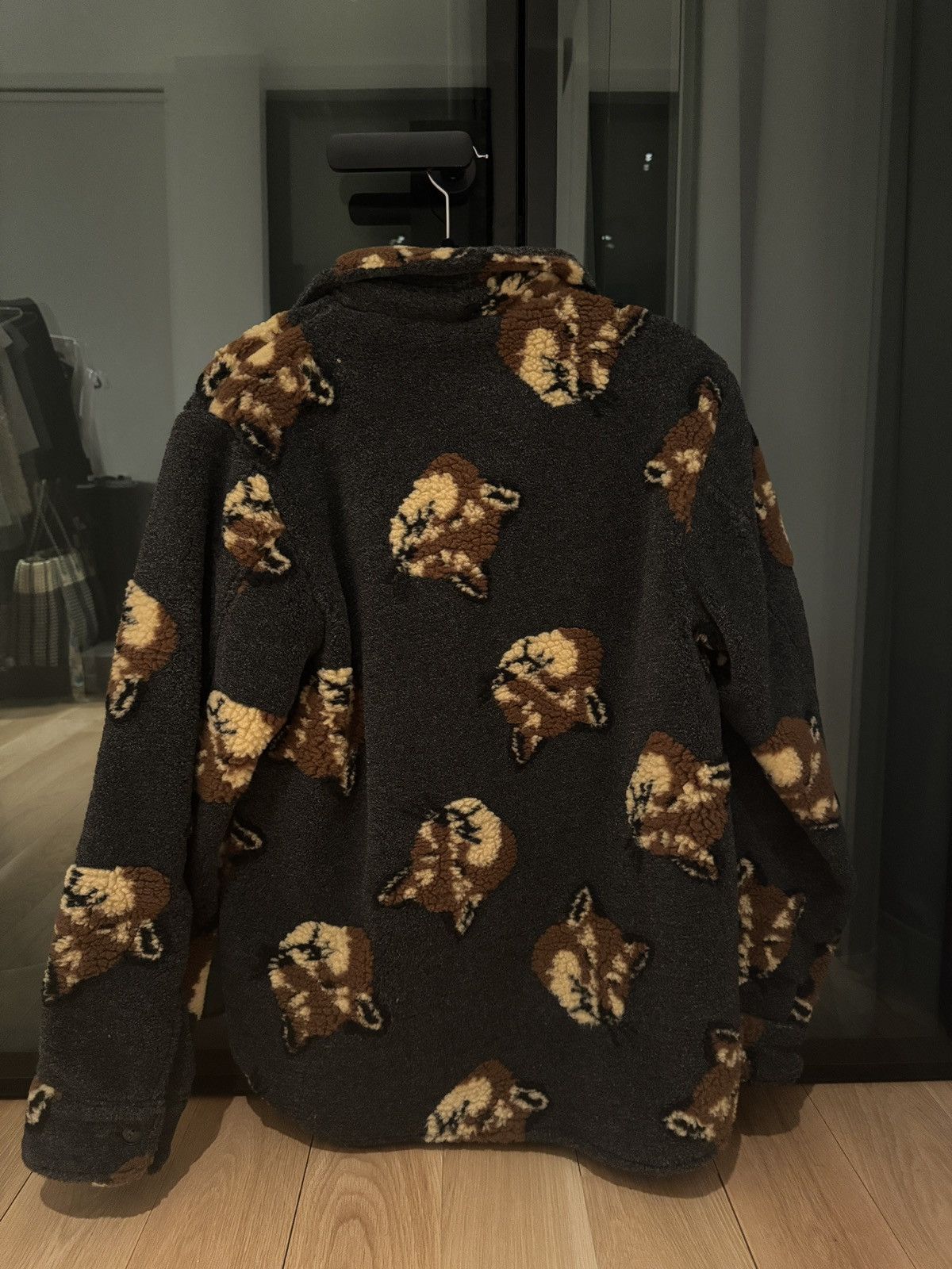 Maison Kitsune MAISON KITSUNÉ fleece boa jacket Size US L / EU 52-54 / 3 - 7 Thumbnail