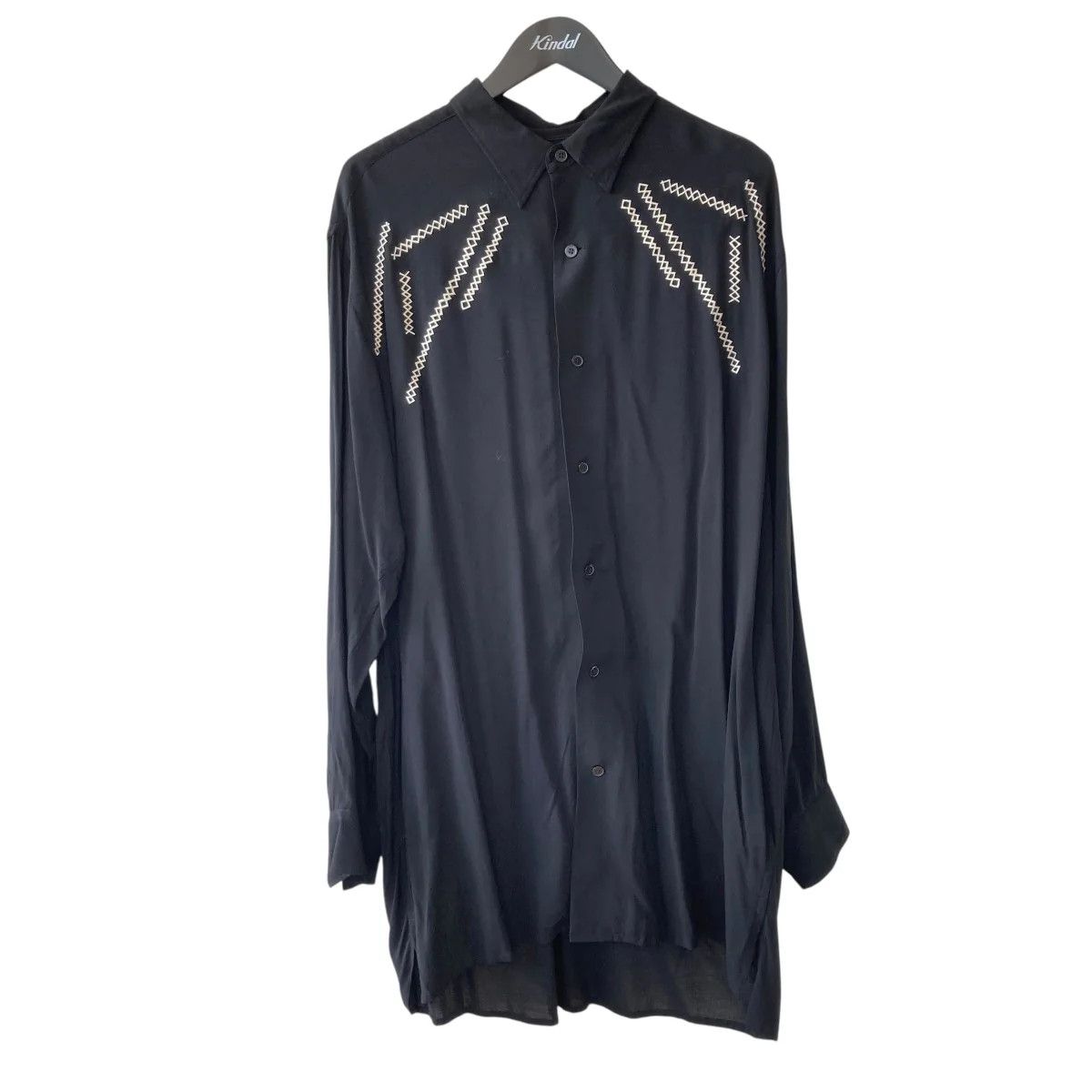 Yohji Yamamoto Yohji Yamamoto pour homme // 21SS REPLICA long-sleeved shirt Size US L / EU 52-54 / 3 - 1 Thumbnail