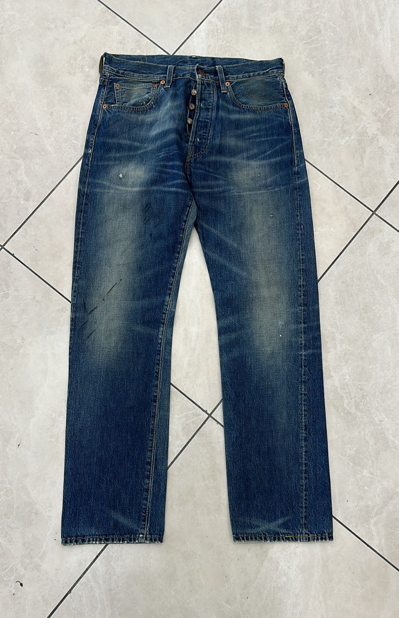 Levi's Vintage Clothing LVC Levi's Vintage Clothing 501XX BigE Selvedge Jeans Size US 32 / EU 48 - 1 Thumbnail