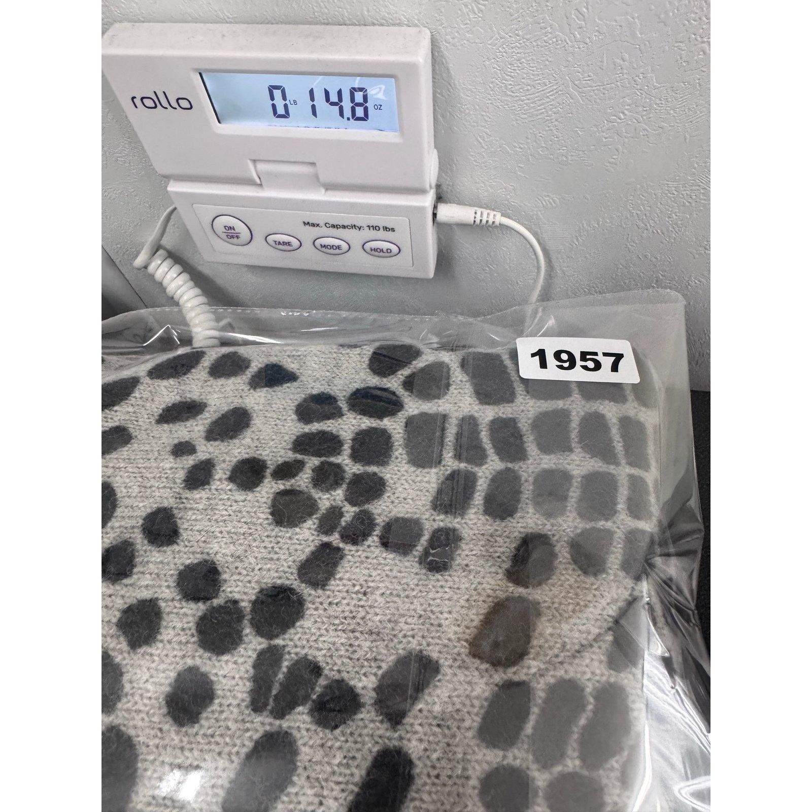 Marina Rinaldi Marina Rinaldi Grey Leopard Print Wool Blend Sweater Plus XL Size 3XL / US 20-22 - 11 Thumbnail