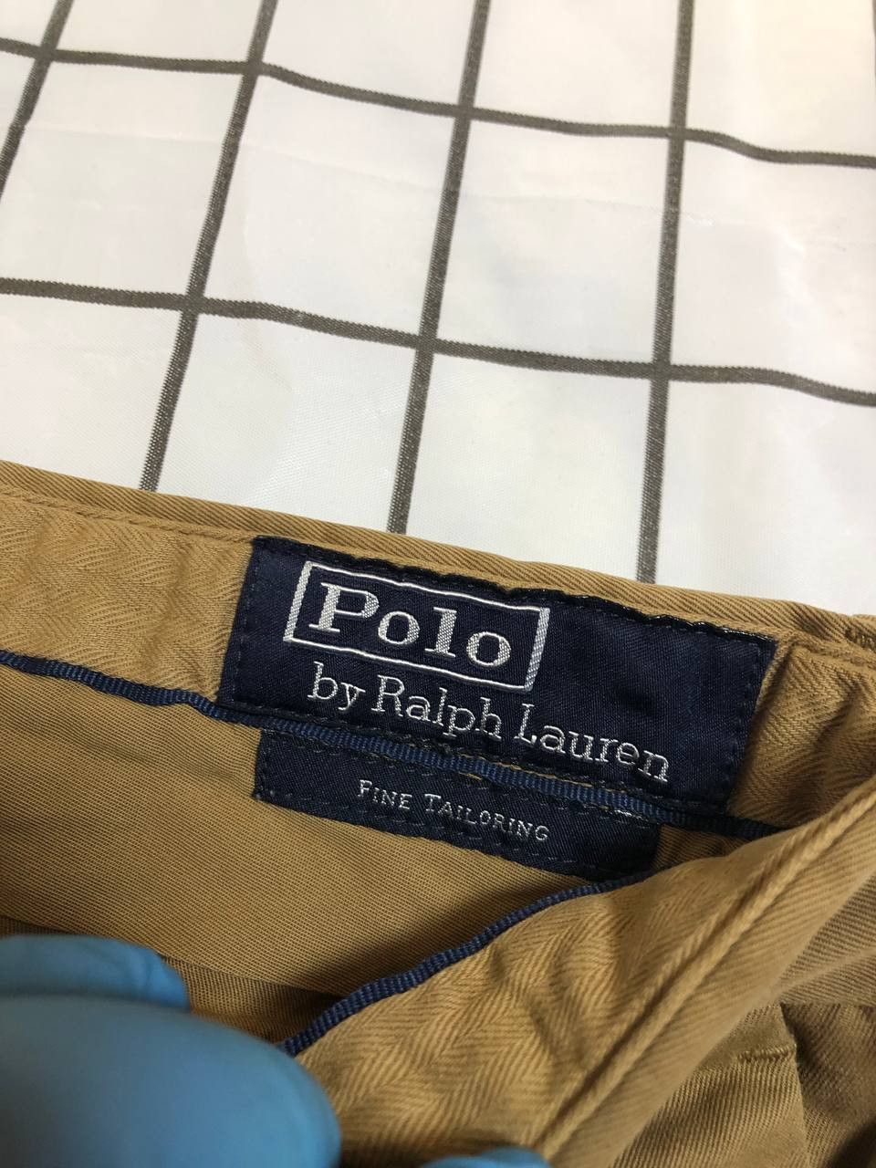 Polo Ralph Lauren Polo Ralph Lauren Mens Chino Trousers Slim Straight Beige Size US 31 - 12 Thumbnail