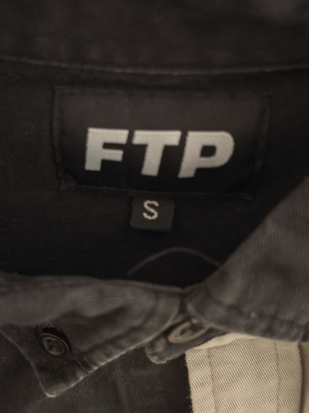 Fuck The Population VERY RARE FTP Embroidered Button Up Work Shirt Size US S / EU 44-46 / 1 - 3 Thumbnail