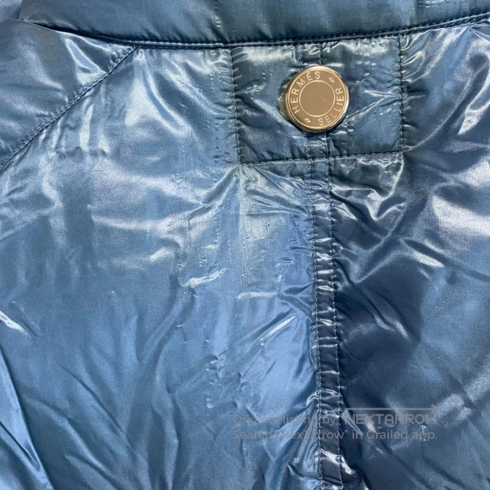 Hermes hermes klein blue down jacket for men. Size US M / EU 48-50 / 2 - 7 Thumbnail