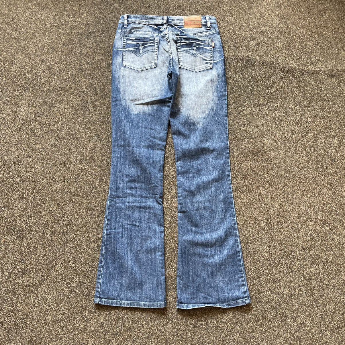 Other Vintage Y2K Flared Jeans Parachute Bootcut pants Cargo 90s Size 31" - 5 Thumbnail