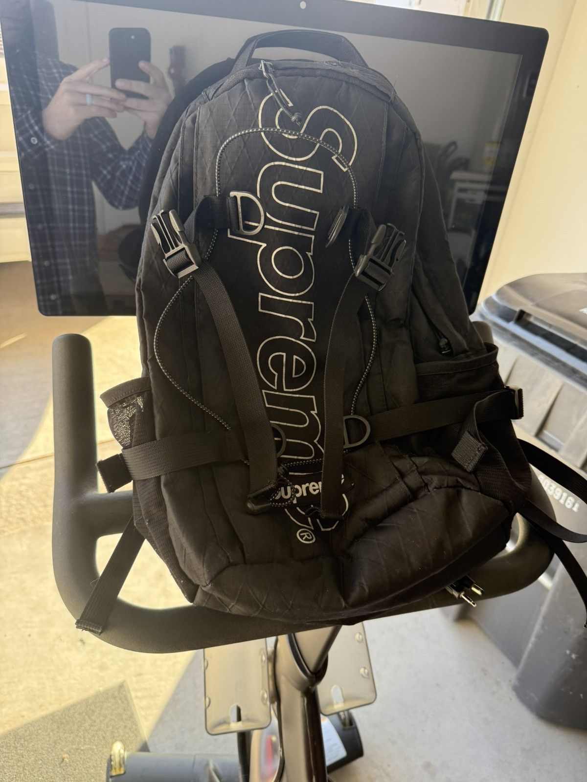 Supreme Supreme Backpack Purple Fw18 | Grailed