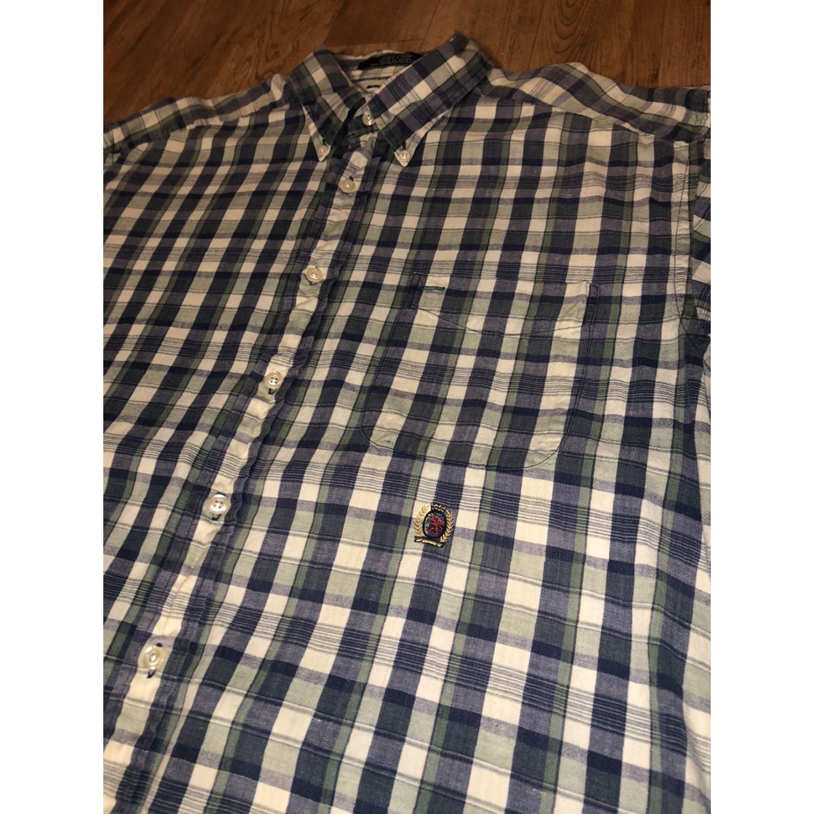 Tommy Hilfiger Tommy Hilfiger Button-Up Shirt Long Sleeve L Plaid Multicolor Men’s Classic 90s Preppy Designer Casual Workwear Size US L / EU 52-54 / 3 - 7 Thumbnail