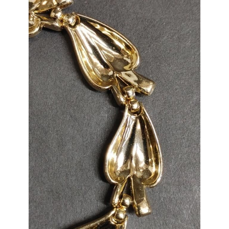 Other Women's Beautiful Trifari Gold Tone Leaf Design Necklace Size ONE SIZE - 12 Thumbnail