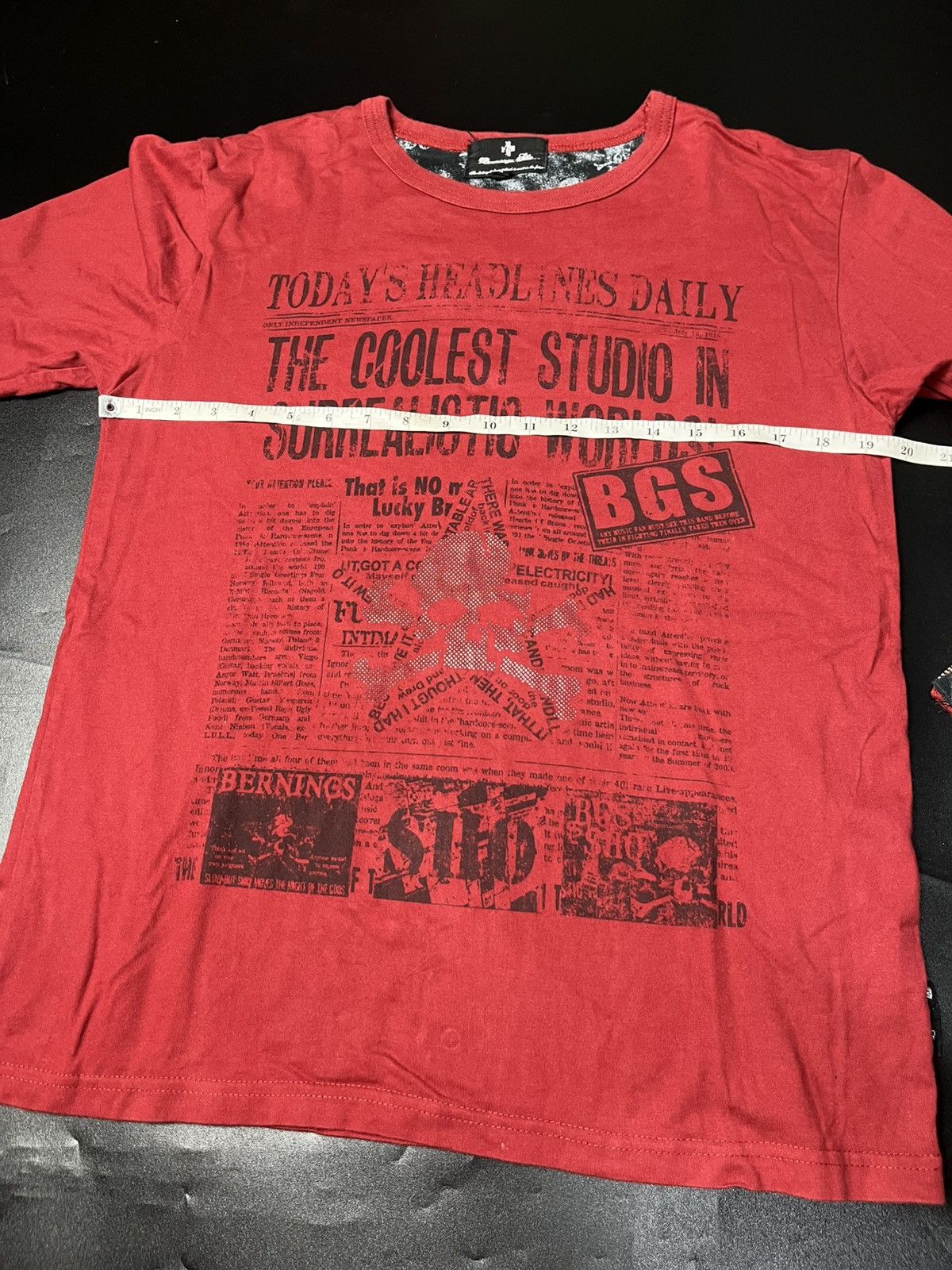 Hysteric Glamour × If Six Was Nine × Japanese Brand Japanese bernings Sho Gothic skull poem Size US M / EU 48-50 / 2 - 10 Thumbnail