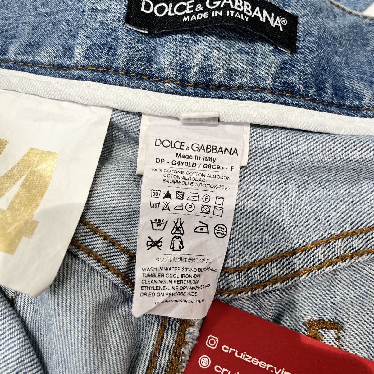 Dolce & Gabbana Dolce & Gabbana Denim Jeans Blue Size US 30 / EU 46 - 5 Thumbnail
