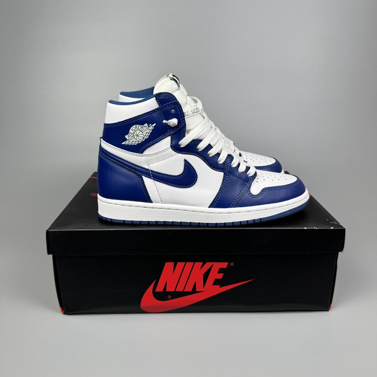 Jordan Brand Jordan 1 - High Og Storm Blue 2016 Size US 8 / EU 41 - 1 Thumbnail