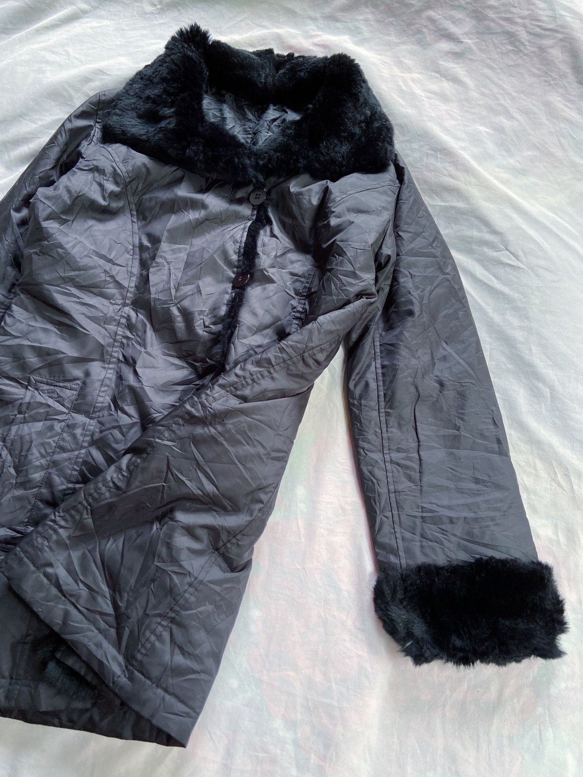 Japanese Brand JAPANESE MOGA FAUX FUR COAT JACKET Size US M / EU 48-50 / 2 - 5 Thumbnail