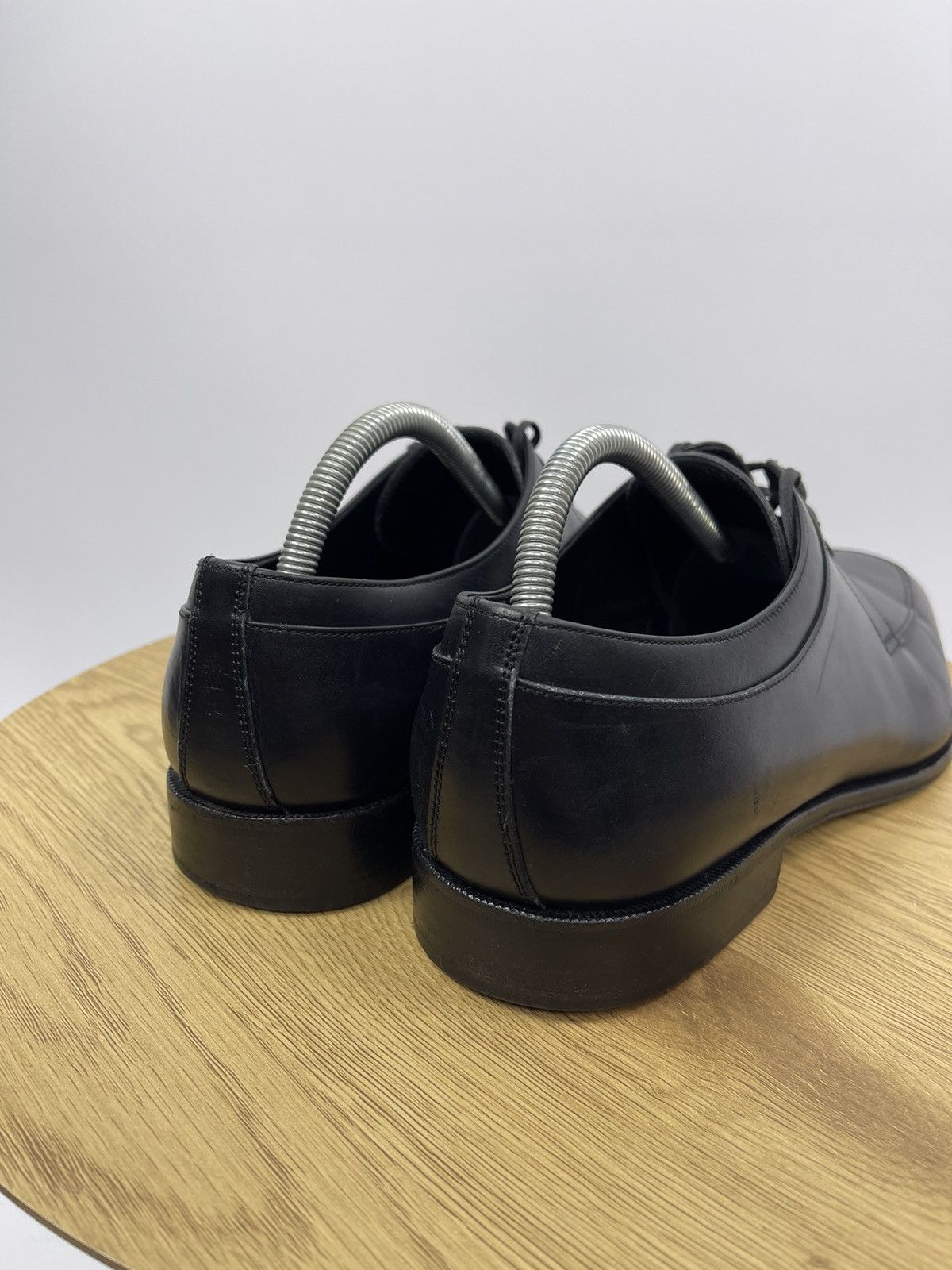 Salvatore Ferragamo Salvatore Ferragamo Size 9 Dress Shoes Black Made in Italy Size US 9 / EU 42 - 7 Thumbnail