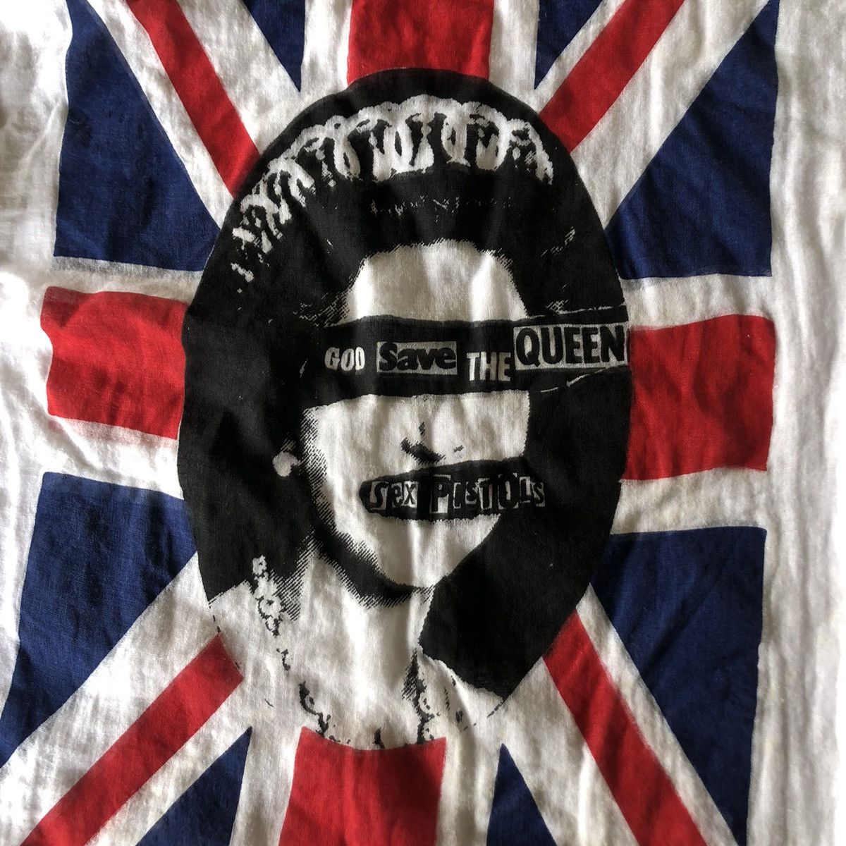 Vintage Vintage S.E.X Sex Pistols God Save The Queen Muslin Shirt Size US S / EU 44-46 / 1 - 2 Thumbnail